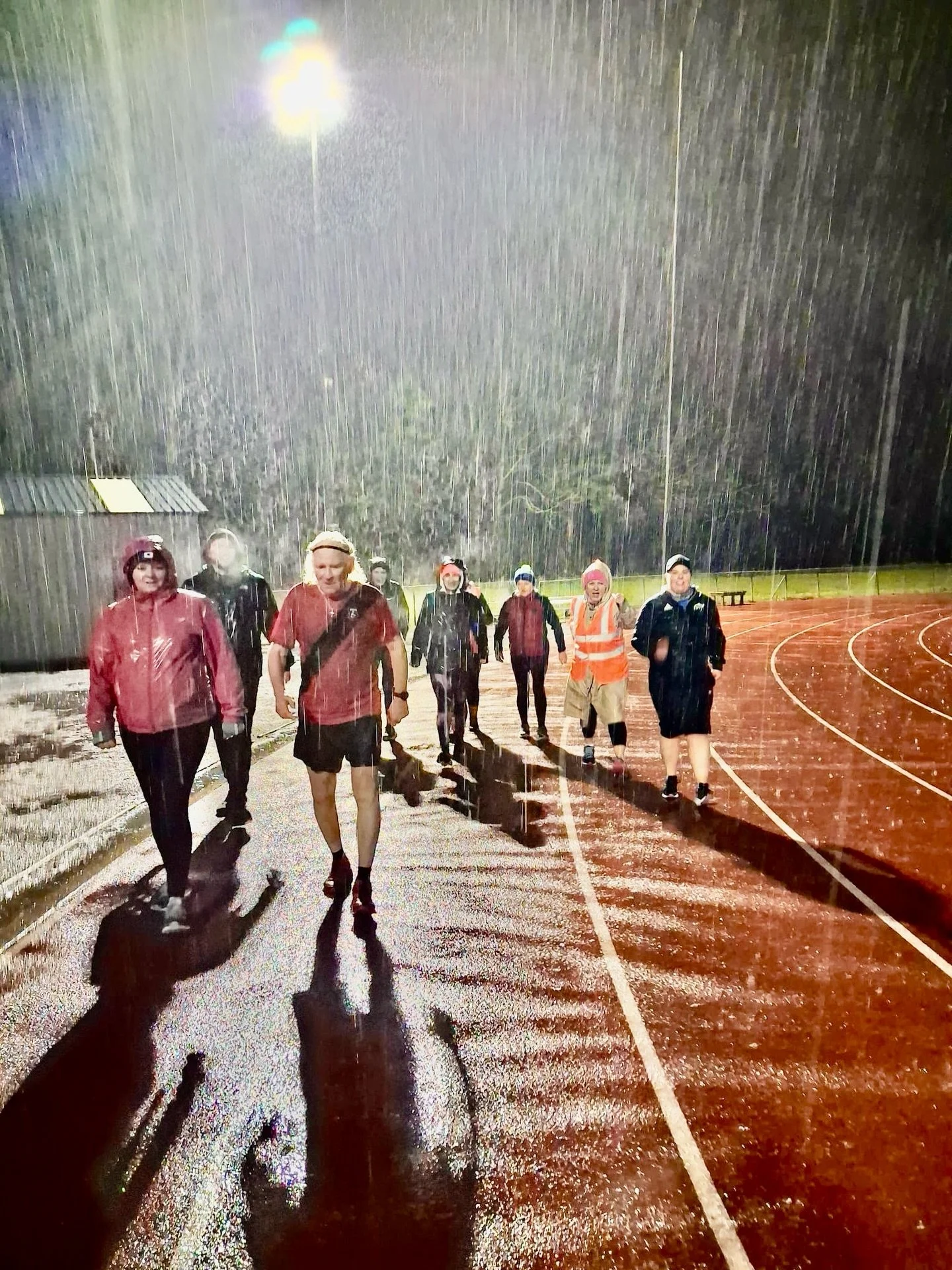 Brilliant start to our new C25K group this evening 🌧️💪
Heavy rain couldn&rsquo;t dampen the spirit &mdash; lots of smiles and determination on show.
📅 When: Mondays &amp; Thursdays, 7pm
🙌 Missed tonight? No worries! You&rsquo;ll get a very warm L