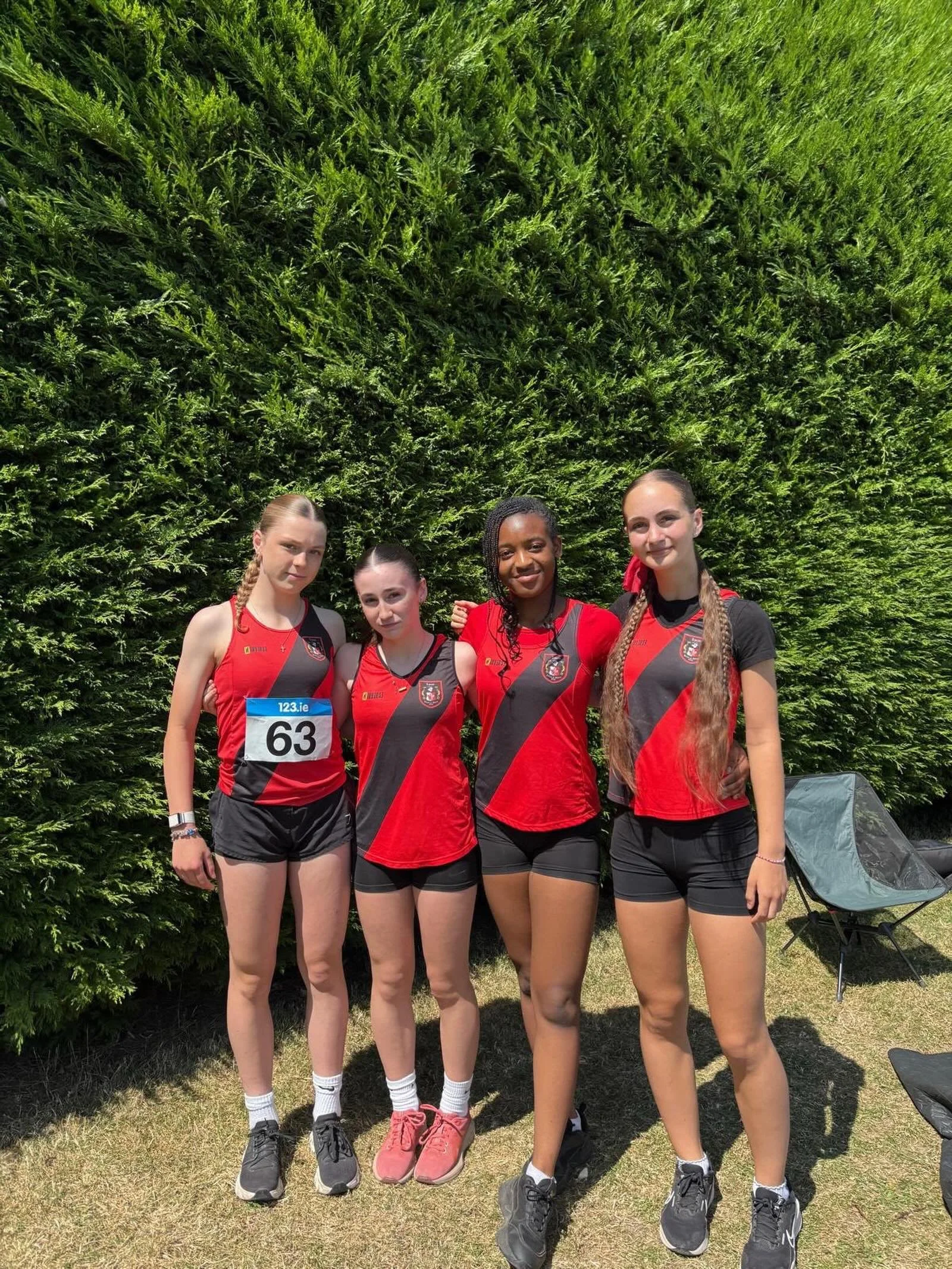 U16 4 x100m. 
Huge well done today!
A PB &amp; 7th Overall in Nationals in Tullamore.