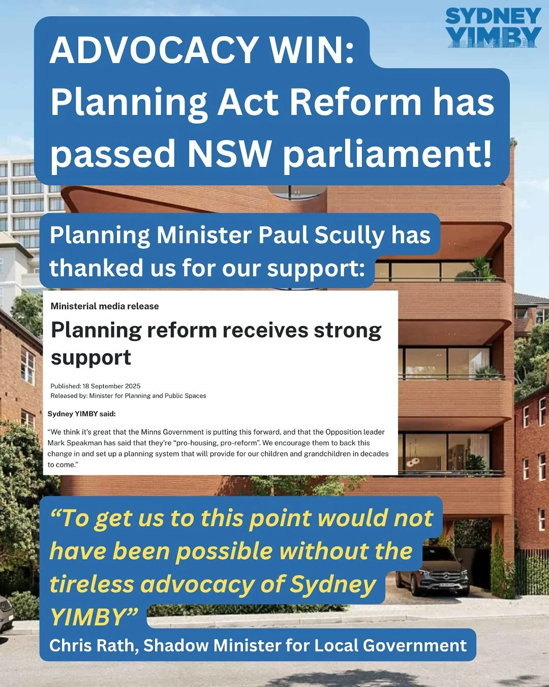 Planning in NSW just got a bit better.