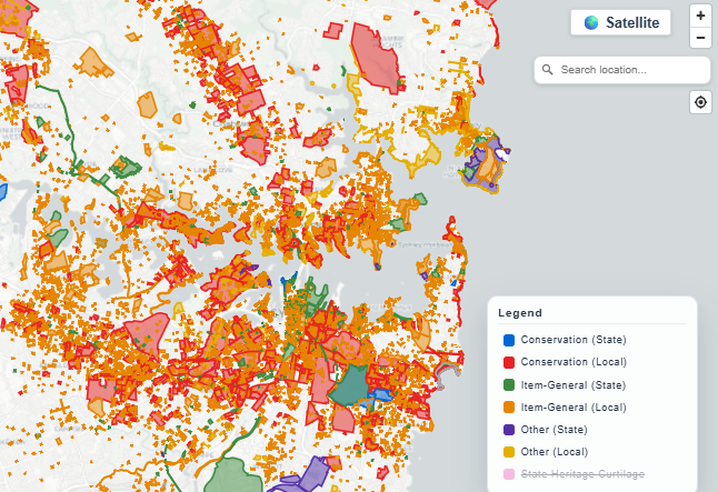 Interactive Heritage Map