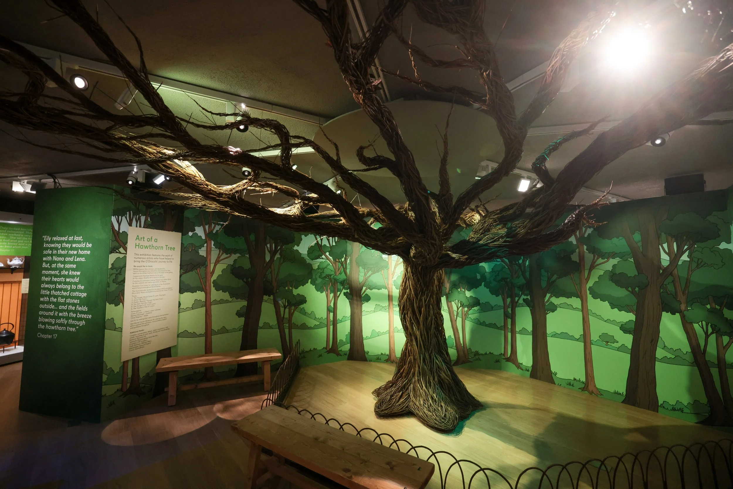 Underneath the Hawthorne Tree Exhibition