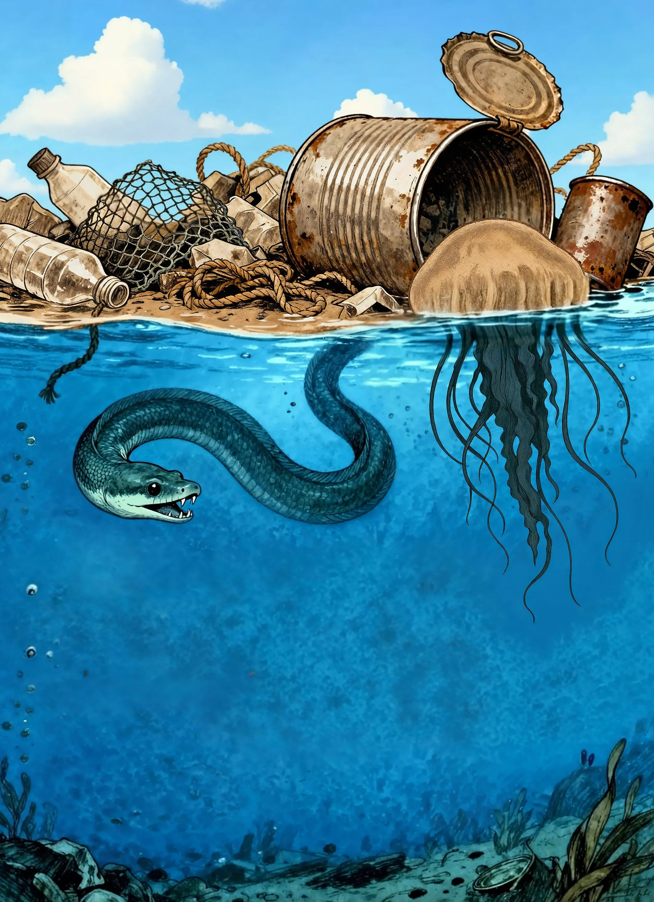 The Eel and the Jellyfish