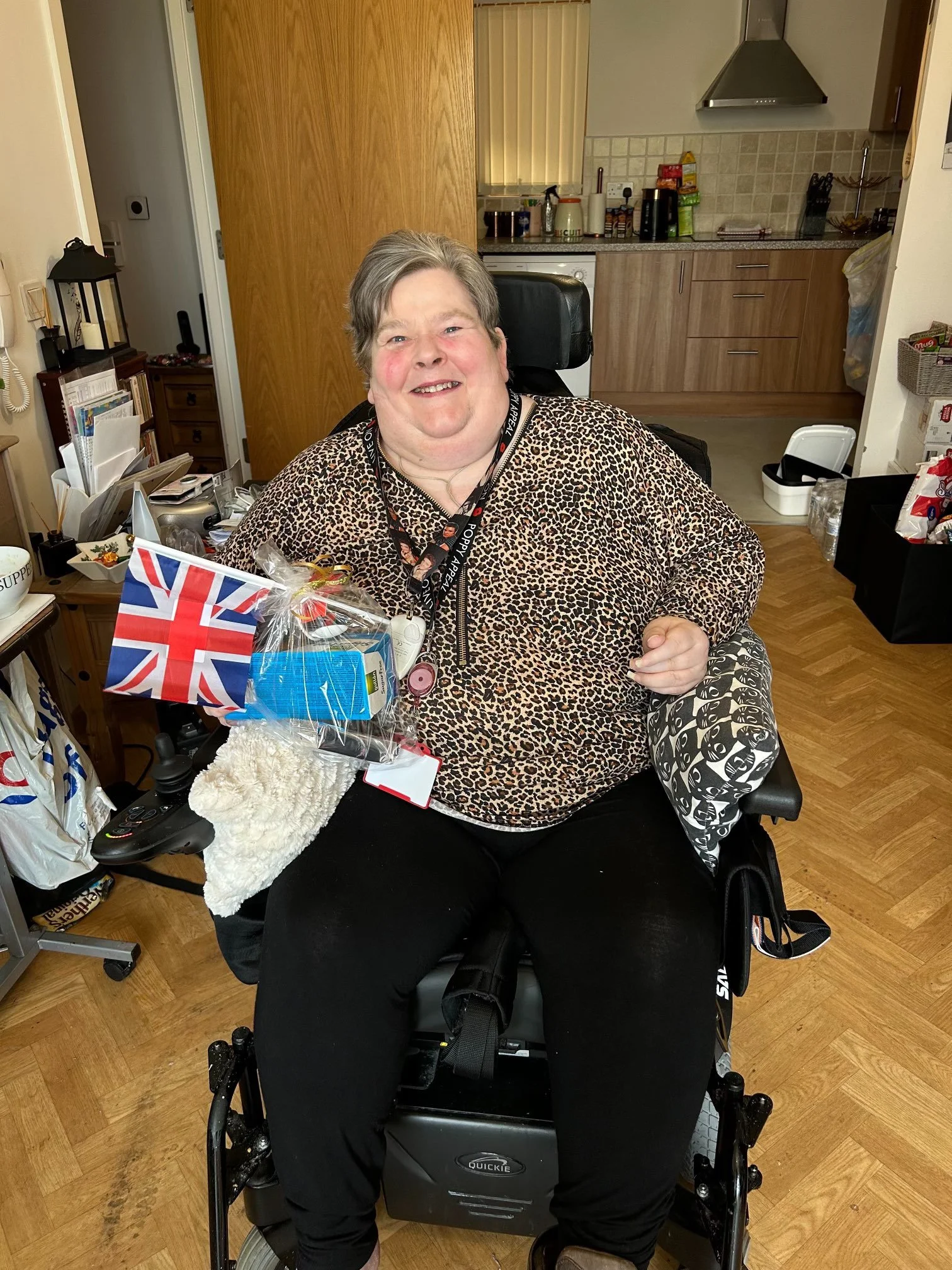 Supported living service user