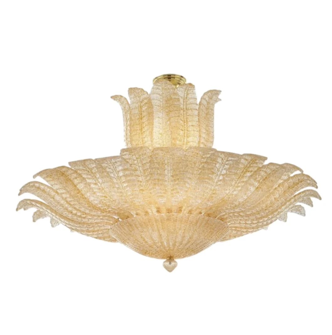 Murano Glass Ceiling Lamp in Sogni di Cristallo