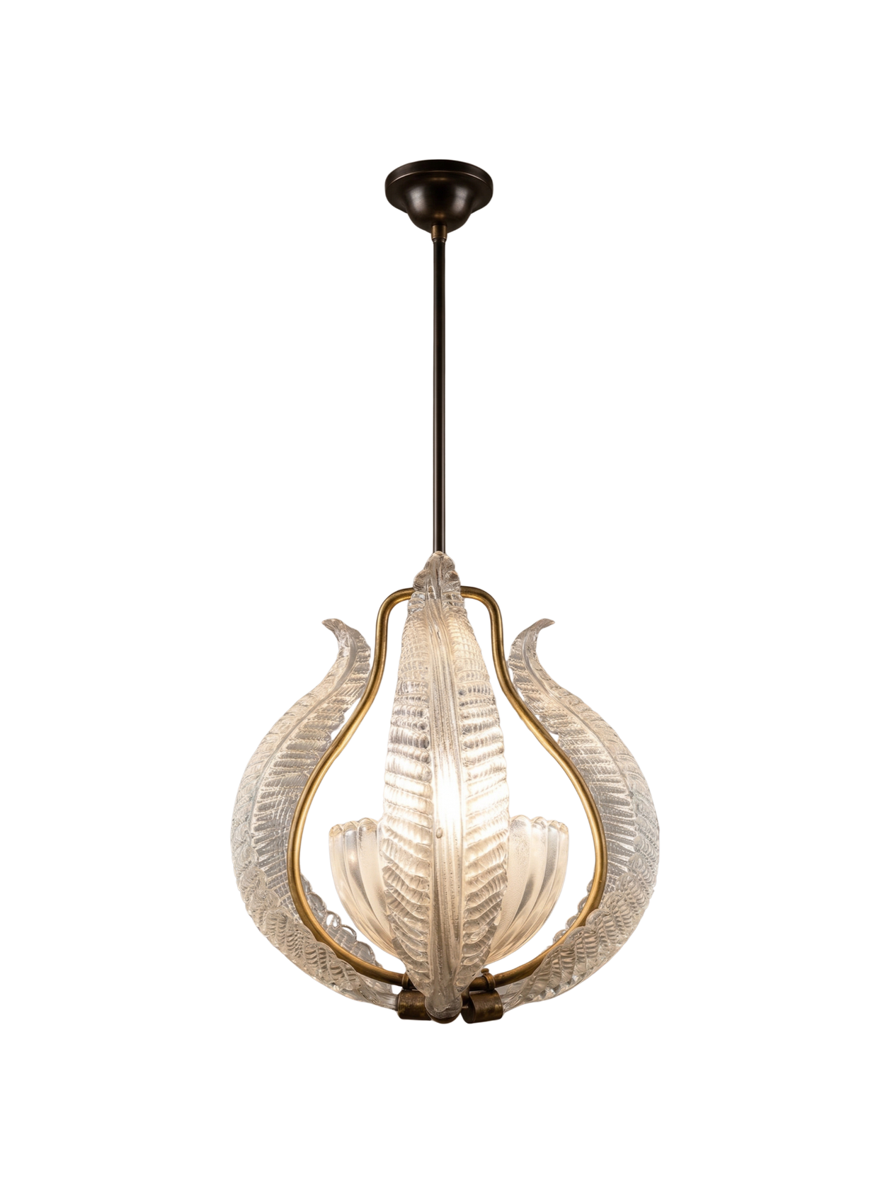 Vintage Murano Pendant by Barovier & Toso