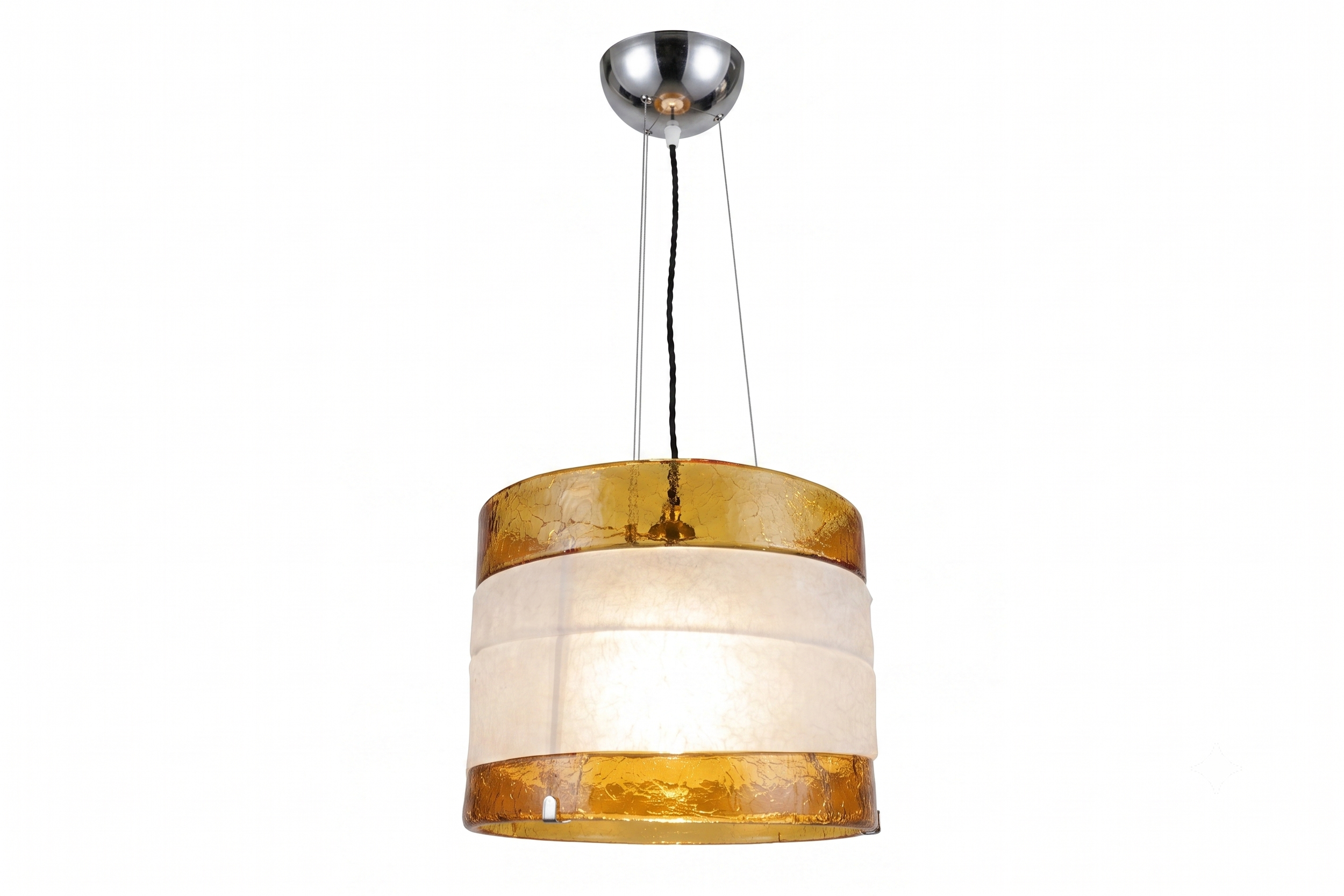 AV Mazzega Amber Glass Pendant P019