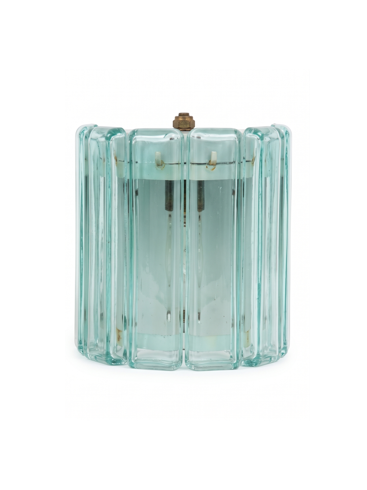 Fontana Arte Green Murano Wall Sconce