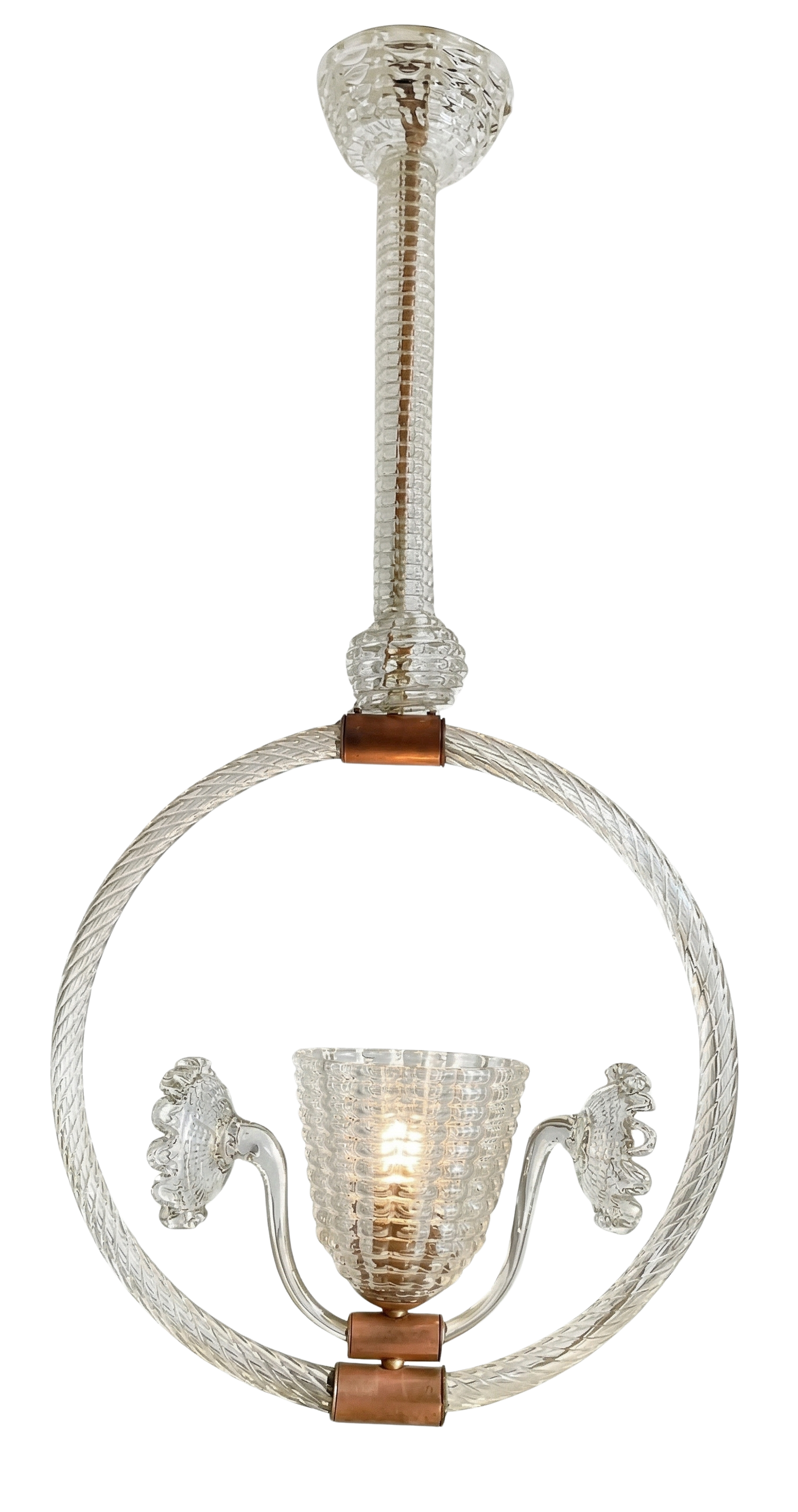 Barovier & Toso Glass Murano Pendant (1).png