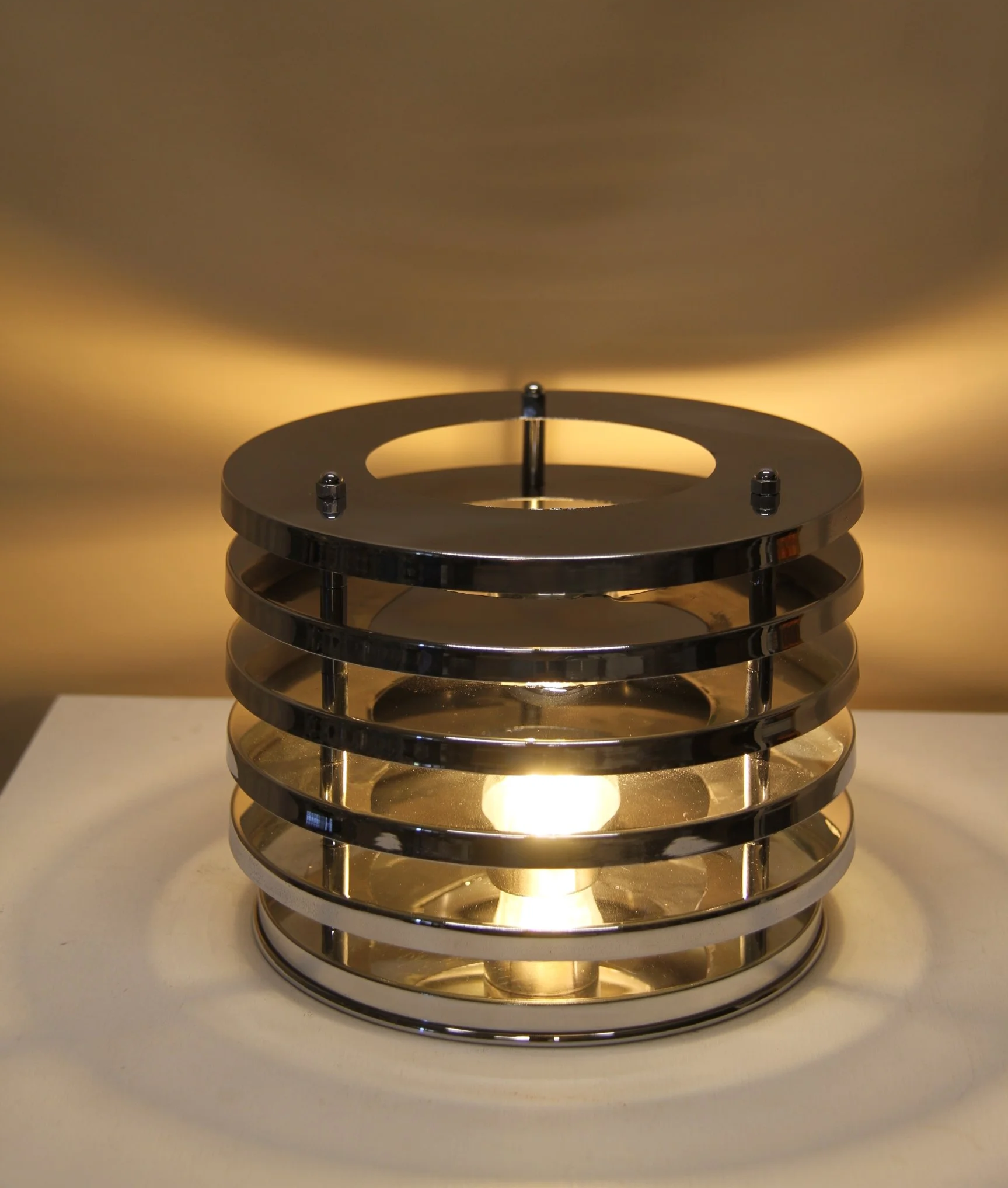 Chrome Table Lamp