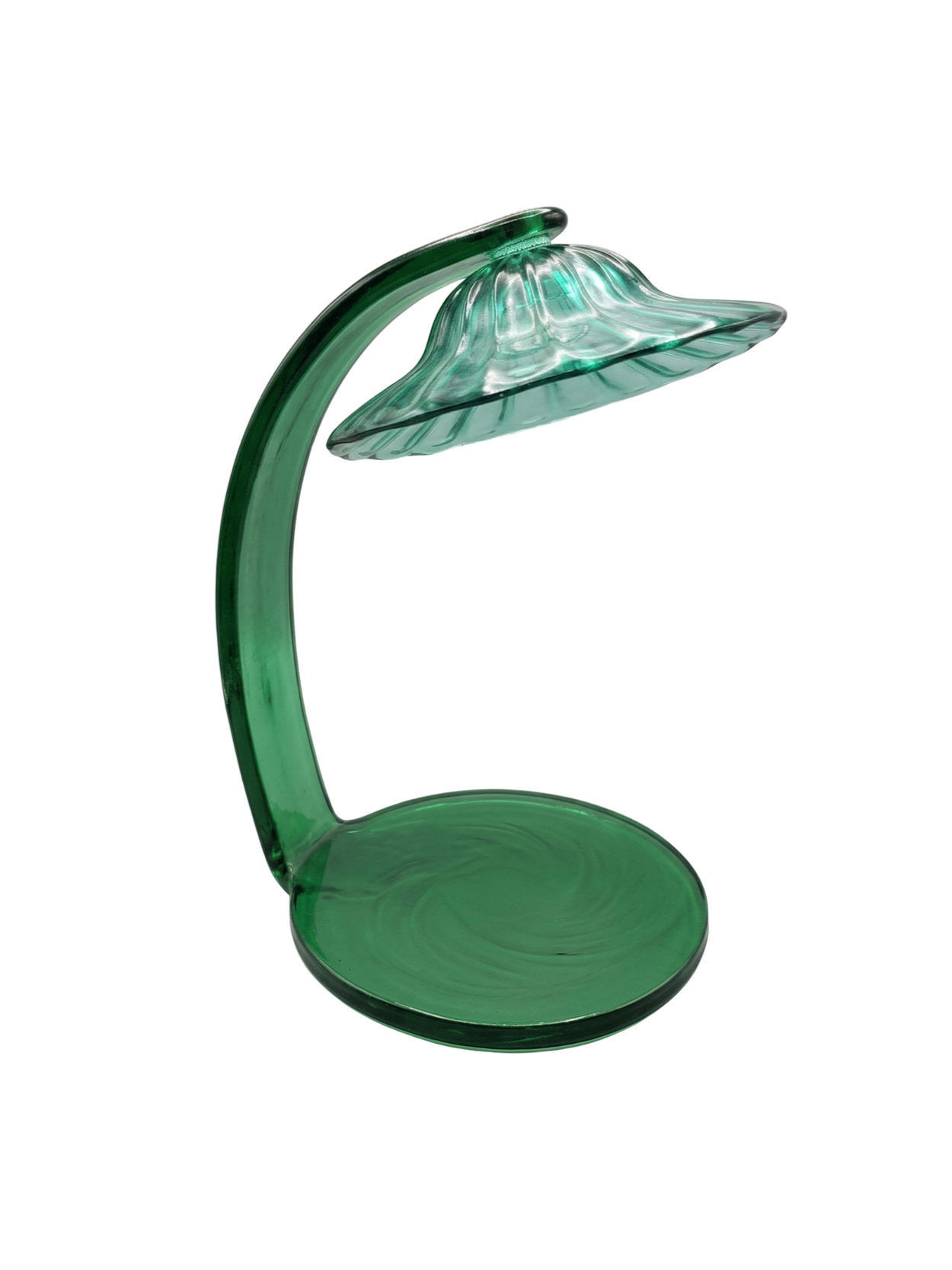 Gooseneck Glass Desk Lamp