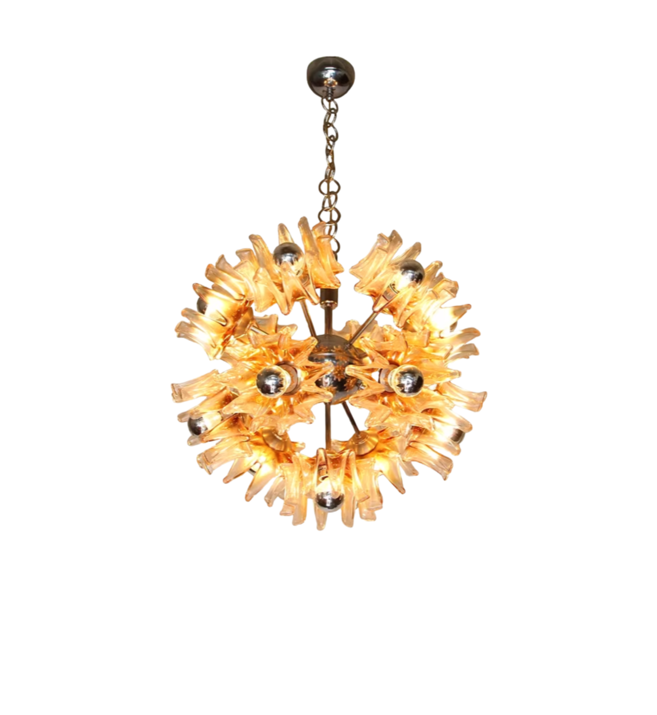 Sputnik Mazzega Chandelier