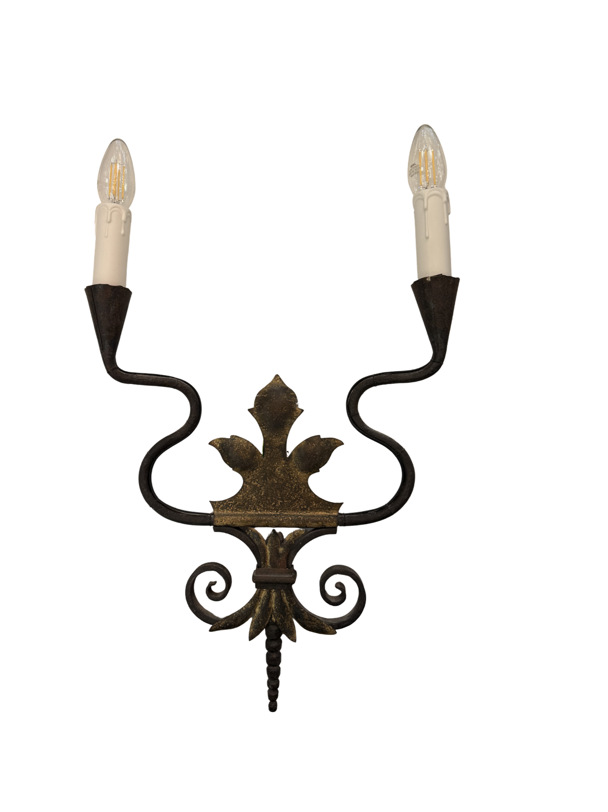 Wrought Iron Wall Light