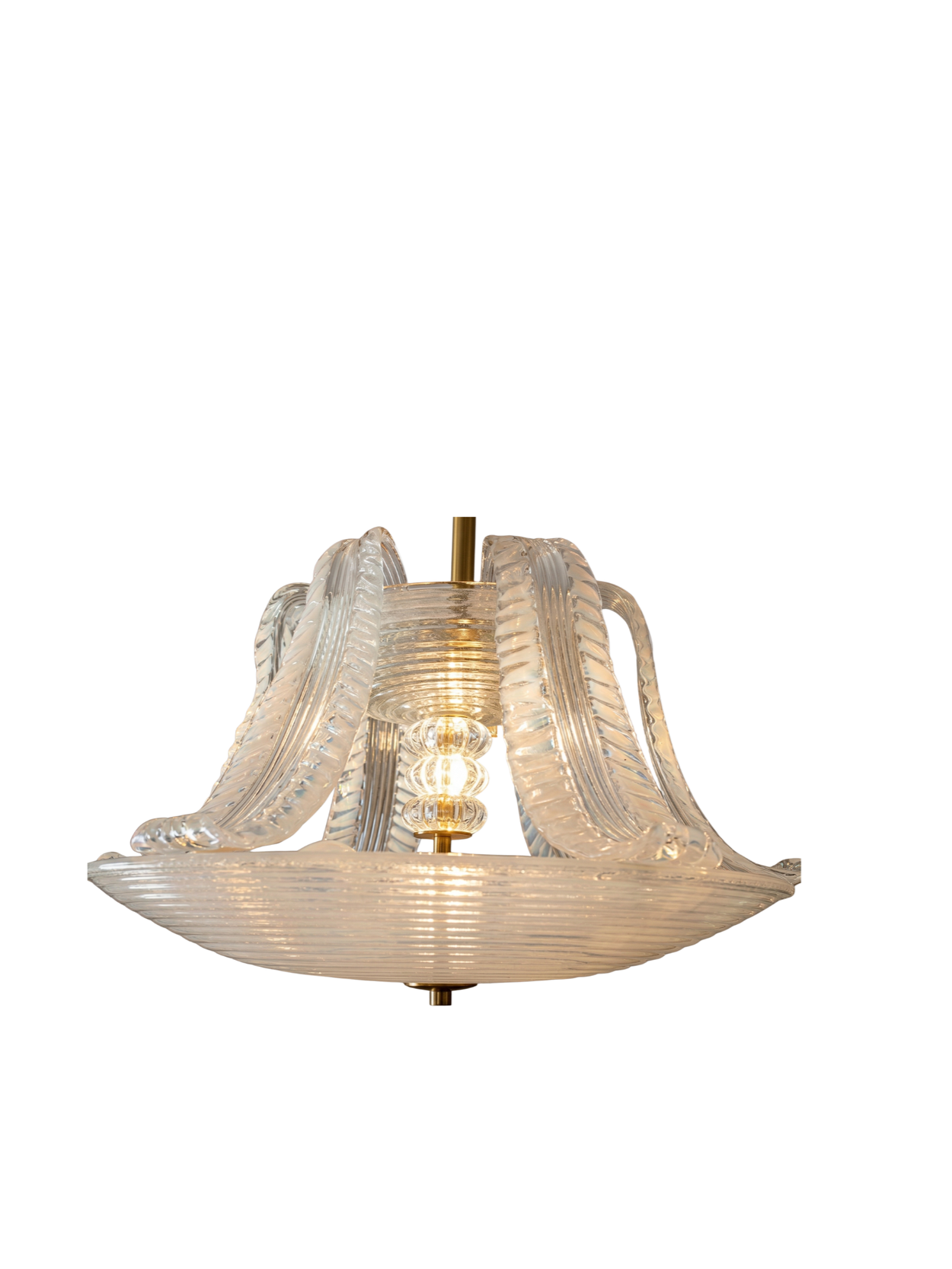 Art Deco Murano Ceiling Lantern