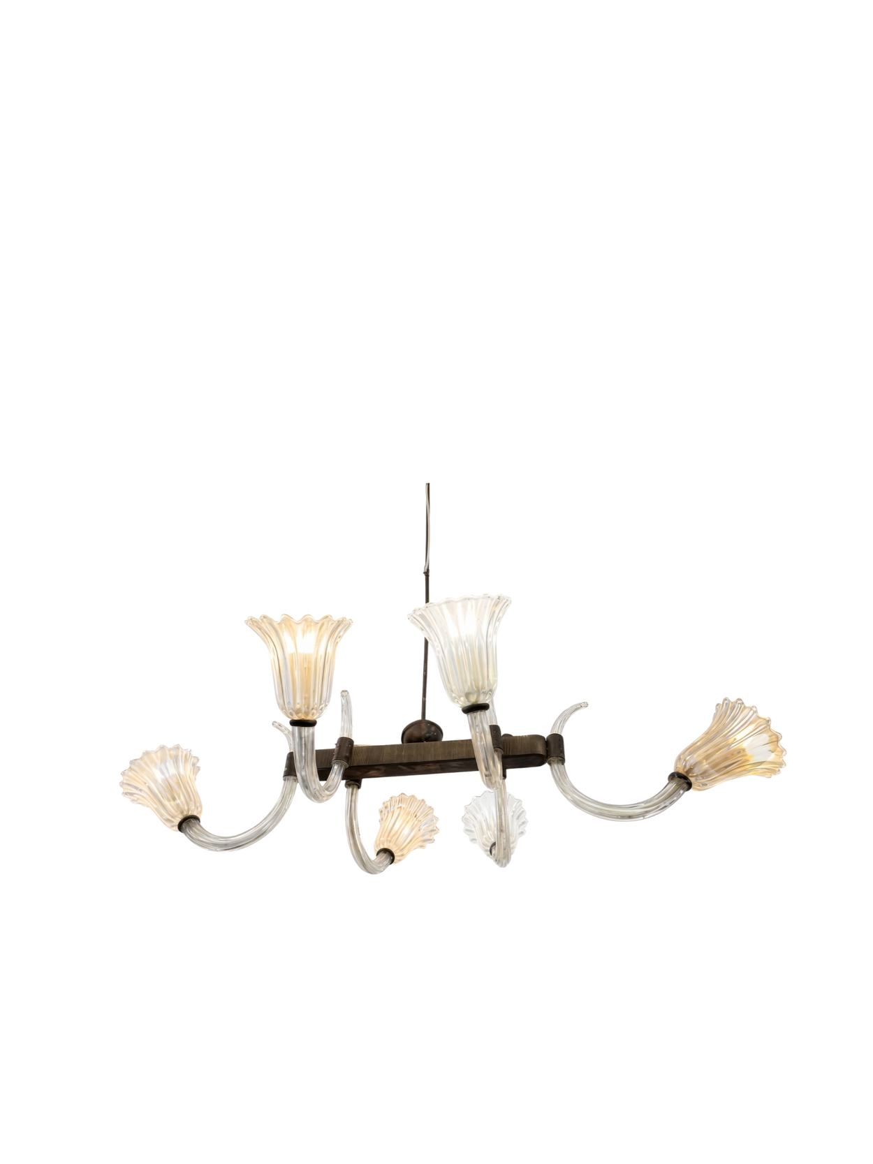 Art Deco Murano Chandelier