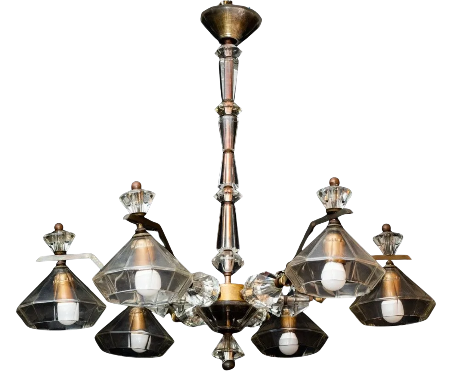 Murano glass and metal chandelier.png