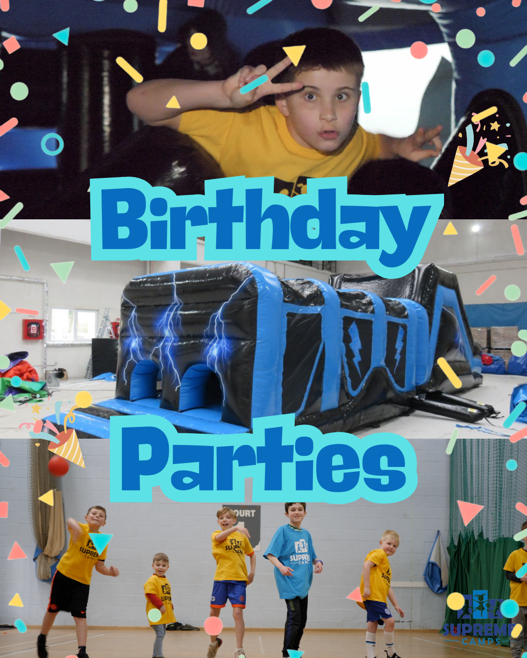 🎉 Make Their Day Unforgettable: Birthday Parties with Supreme Camps