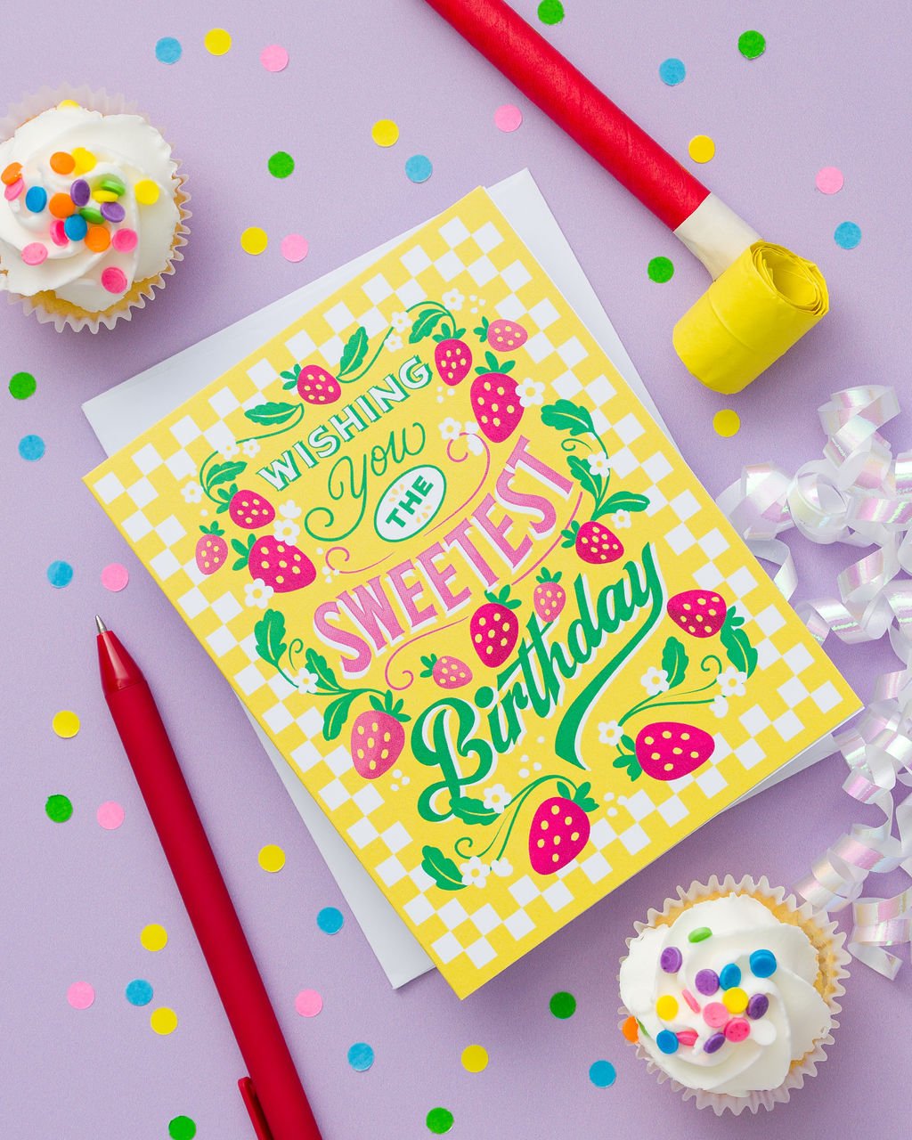 Birthday Card - Wishing You the Sweetest Birthday