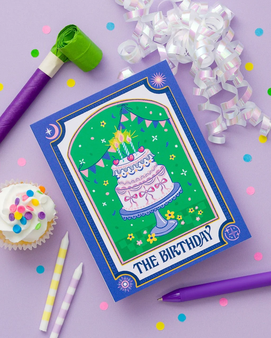 The Birthday Tarot Card - Greeting Card