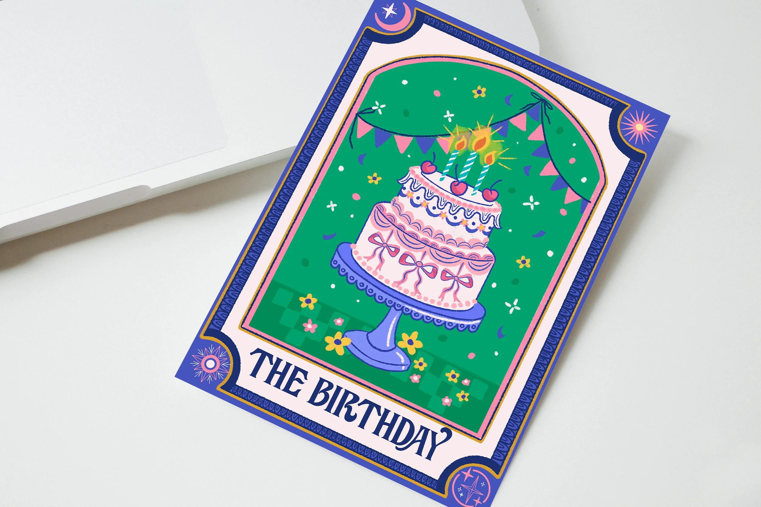 The Birthday Tarot Card - Greeting Card