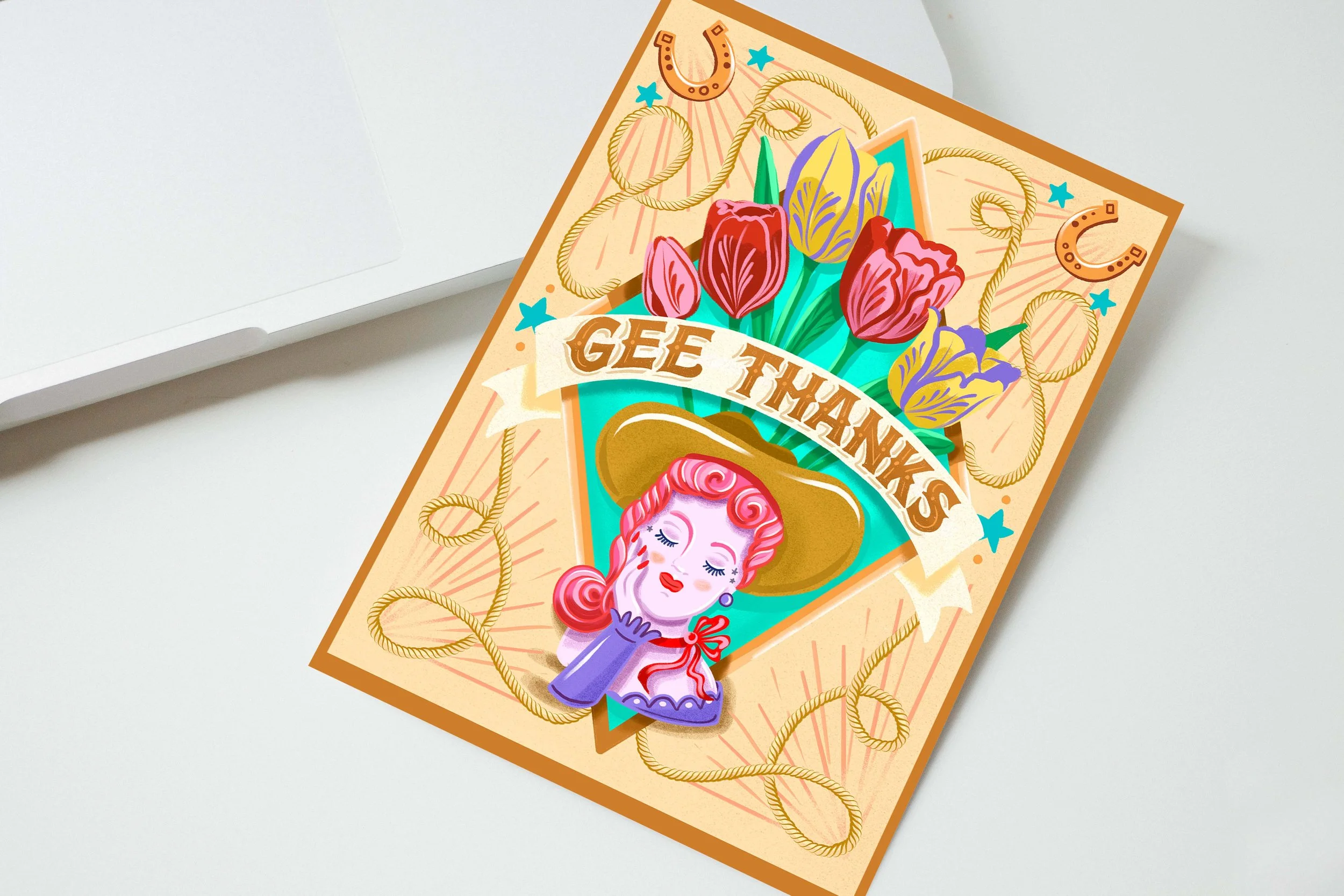 Gee Thanks - Thank You Card