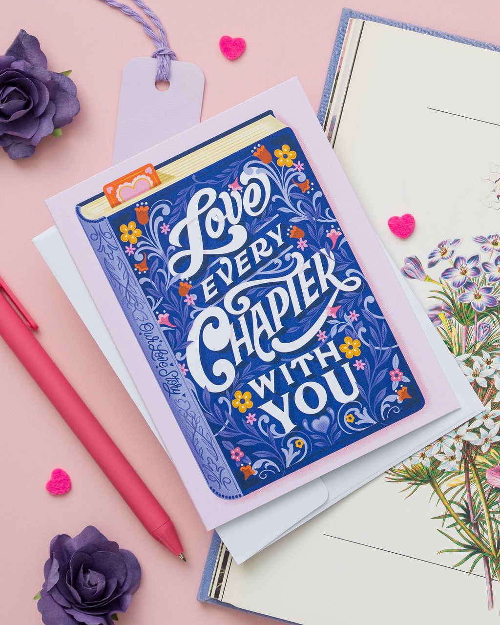 Love Every Chapter With You - Greeting Card