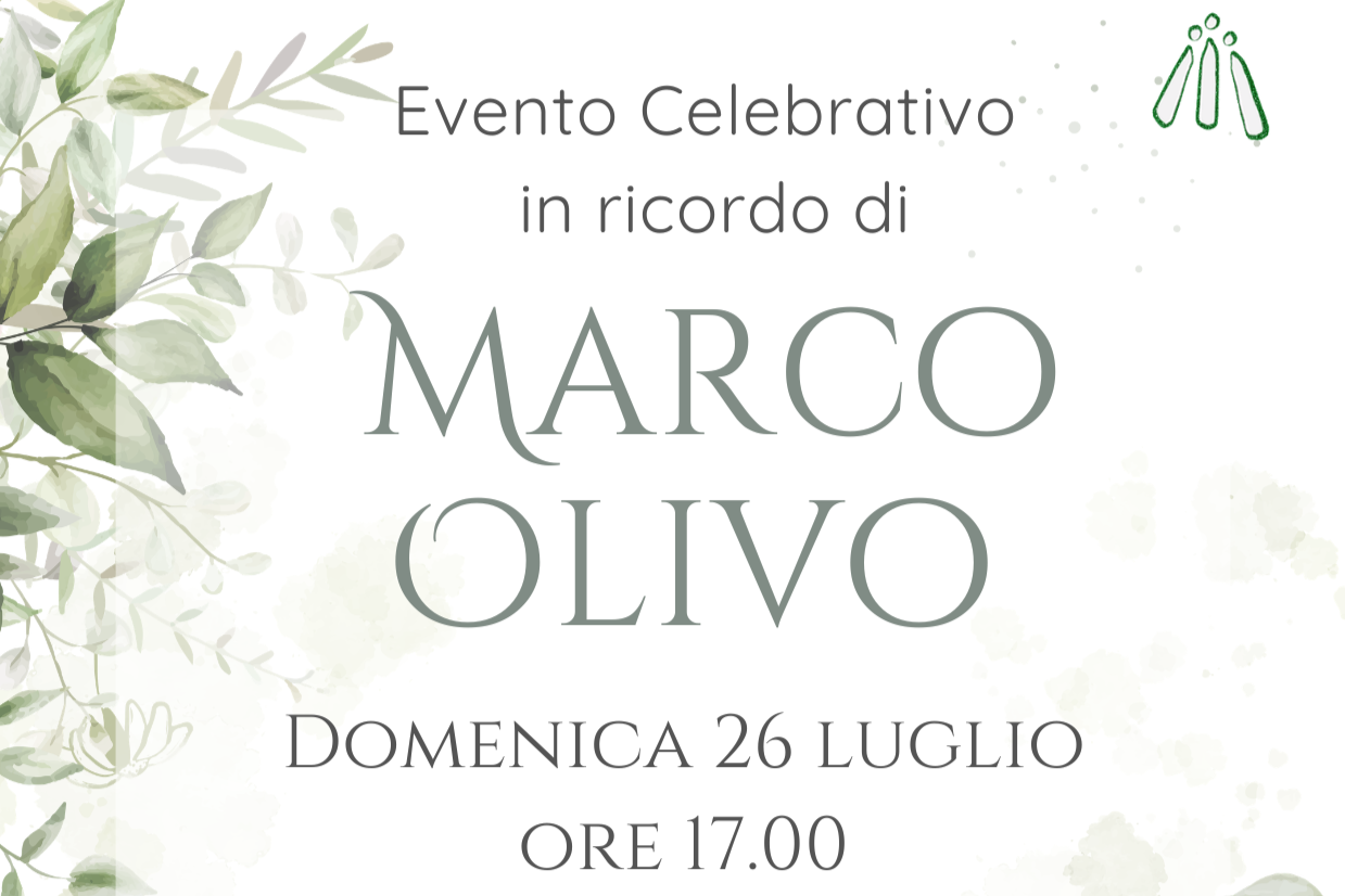 evento celebrativo in ricordo di marco olivo