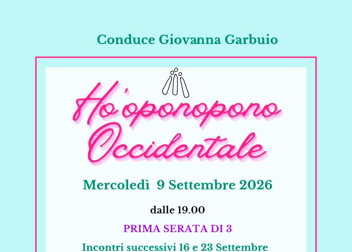 Ho’oponopono occidentale