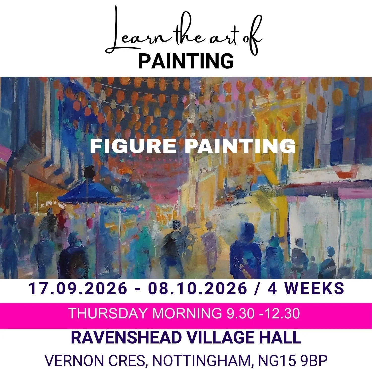 Discover the joy of painting in a relaxed, friendly and inspiring environment with professional Fine Artist Alexandra Ghimisi — Sky Landscape Artist of The Year 2026 Wild Card Winner.
Whether you are a complete beginner or looking to develop your exi