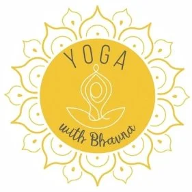 Bhavna holds regular yoga classes. Click on logo for more information.