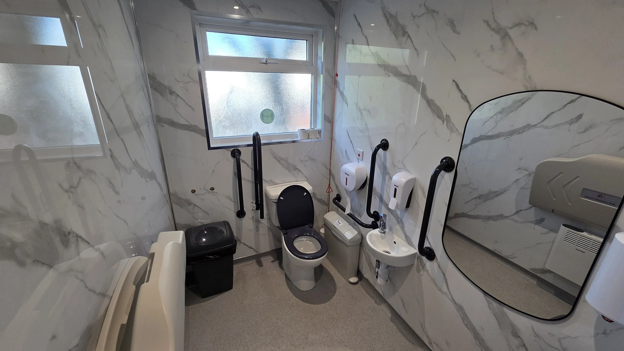 Accessible WC and Baby Change