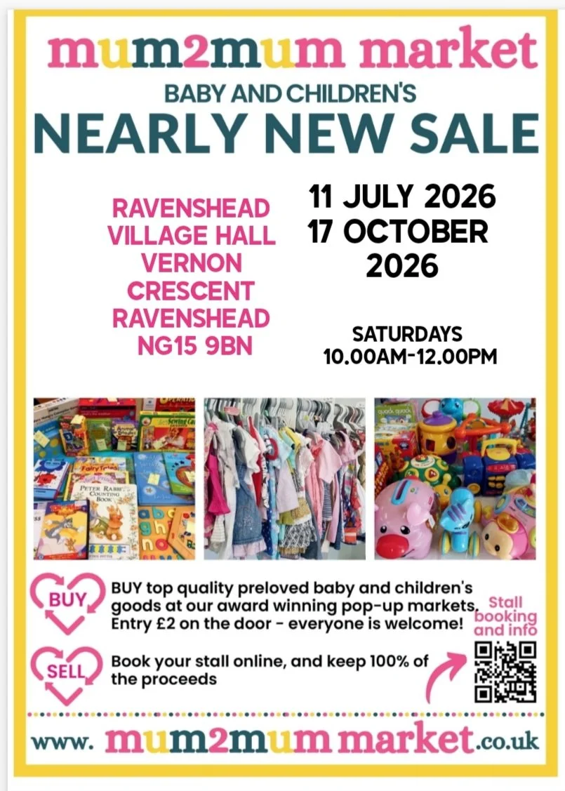 
The Mum2Mum Market hold their market on 11 July 2026. For details click on image.