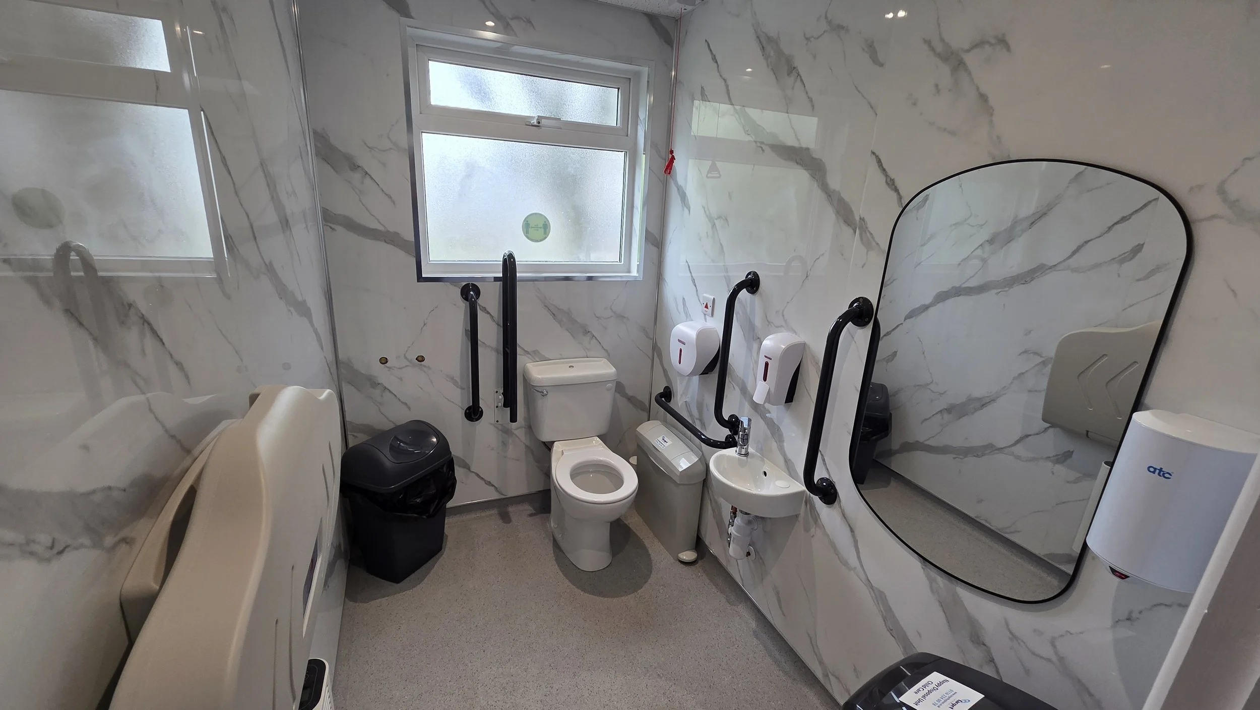 Accessible WC and Baby Change