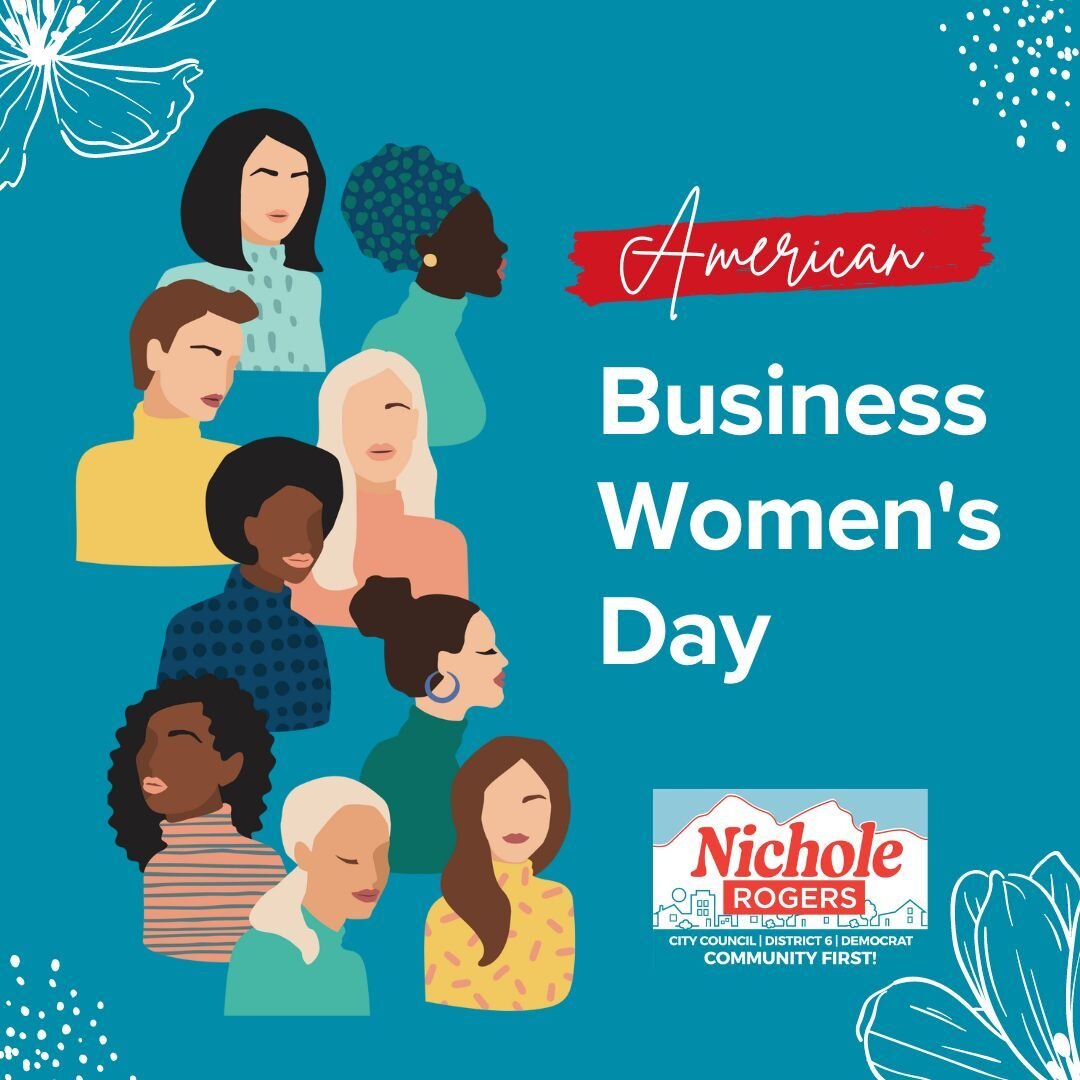 Today we celebrate women in business!! Di you know that Women-owned businesses make up 44.5% of businesses in Albuquerque?  YUP!!!

Tag or shout out your favorite women business owners!

 #celebratewomen #womenbusiness #Nichole4D6  #onealbuquerque #s