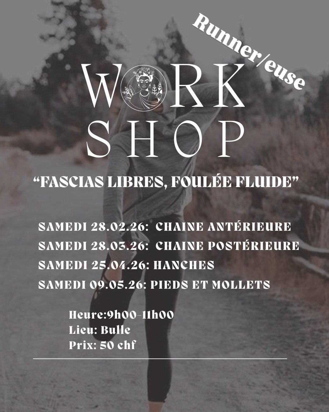 Workshop Fascias libres, foulée fluide