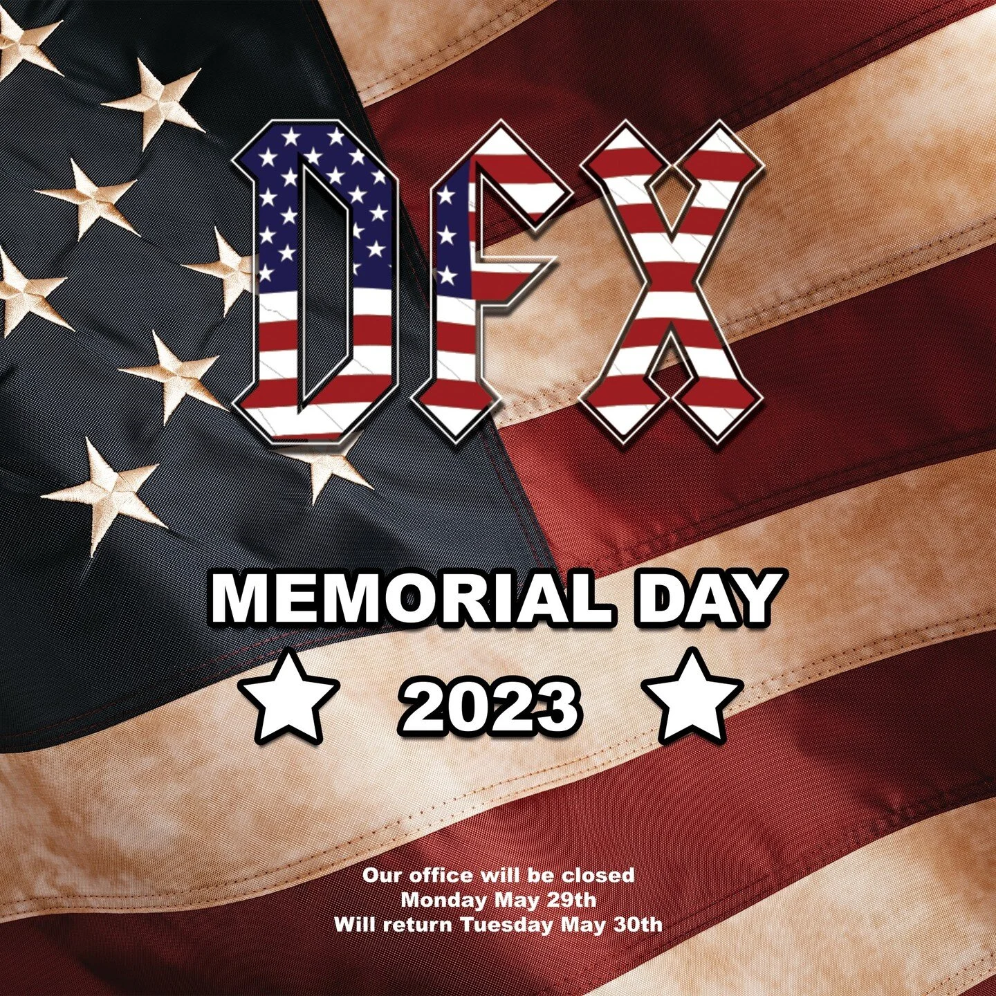 We will be closed on Monday May 29th in observance of Memorial Day.
We salute our fallen and give thanks on this Memorial Day.
We will return in office Tuesday May 30th.