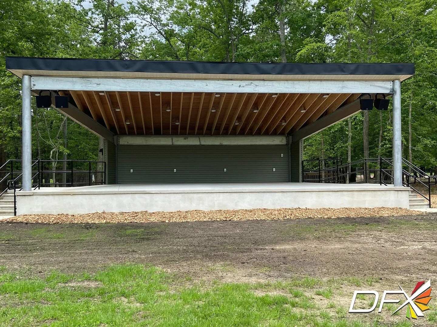DFX is pleased to have provided JCC Camps At Medford a new sound system for their outdoor amphitheater and indoor performance space, just in time for camp to begin! Are you in need of any last minute audio upgrades for the summer? Be sure to contact 