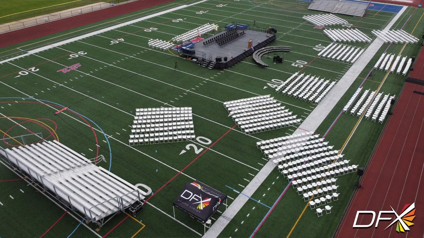 Graduation season is quickly approaching. Be sure to contact our rental department today to ensure your graduates can be seen and heard by everyone!

#Graduation #Classof2023 #graduate #commencement #LiveSound #events #eventrental #rental #production