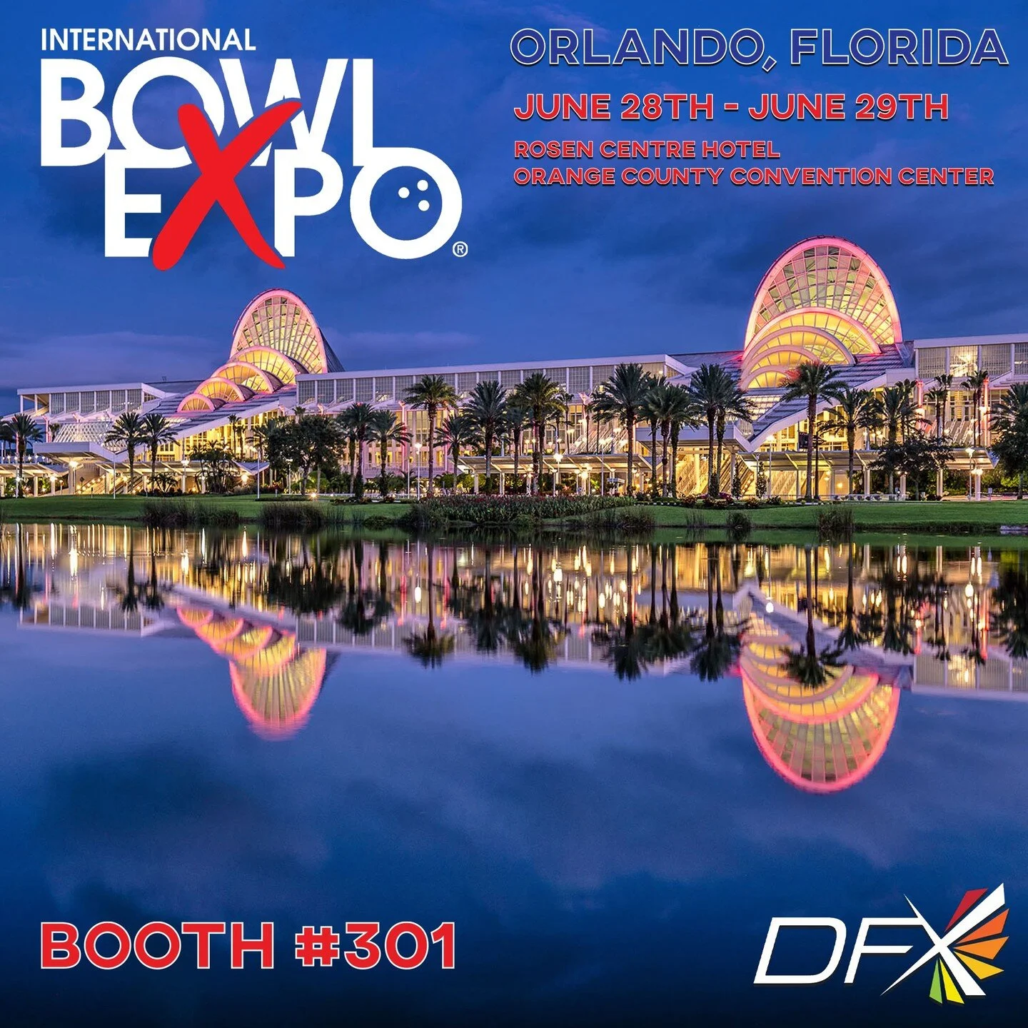 We are less than one week away from the International Bowl Expo 2023 in Orlando Florida. Be sure to come see us exhibit at the trade show on June 28th - June 29th at our booth #301

#FEC #AudioVisual #Eventprofs #Eventmarketing #FamilyEntertainment #