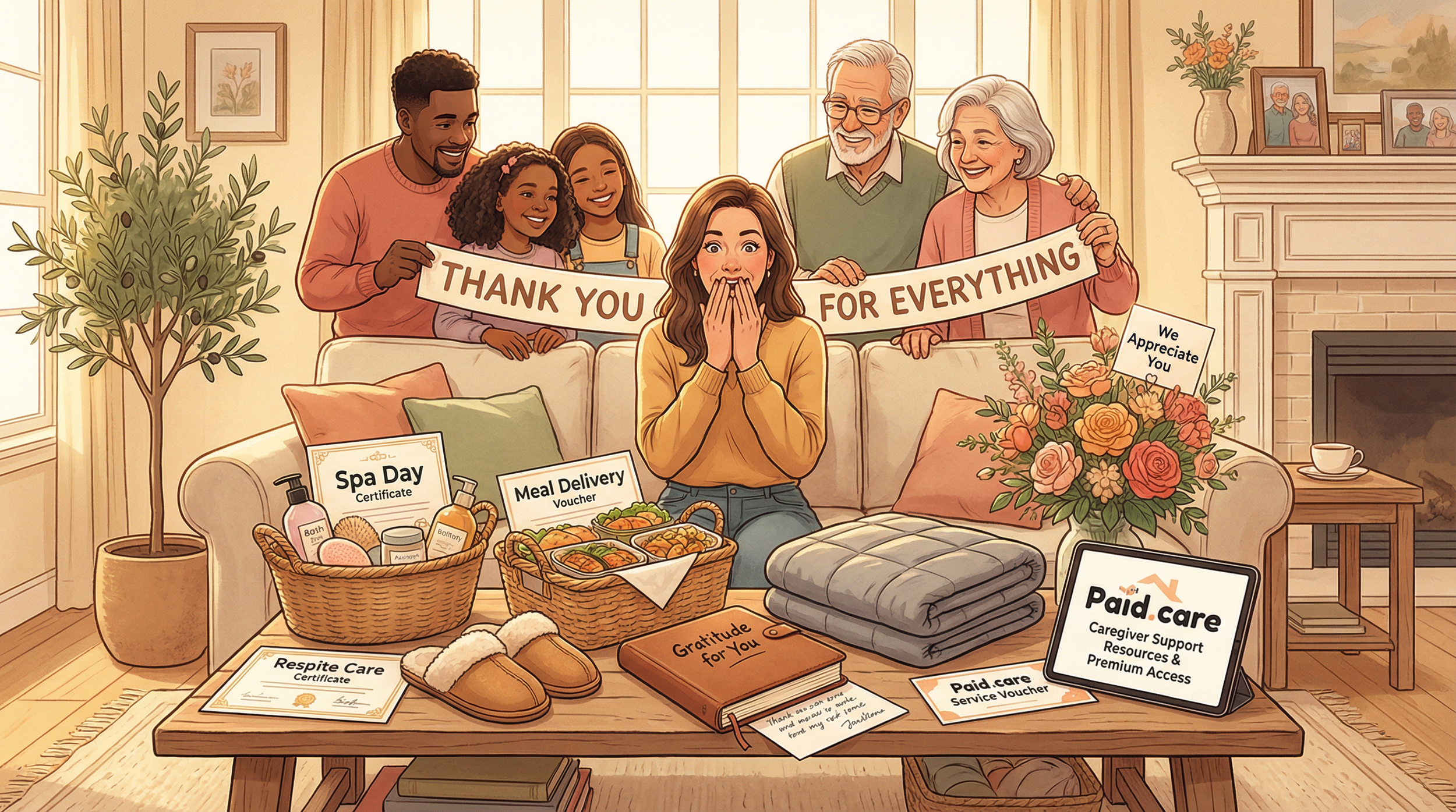 Top Caregiver Appreciation Gifts: Thoughtful Ideas to Support and Thank Family Caregivers