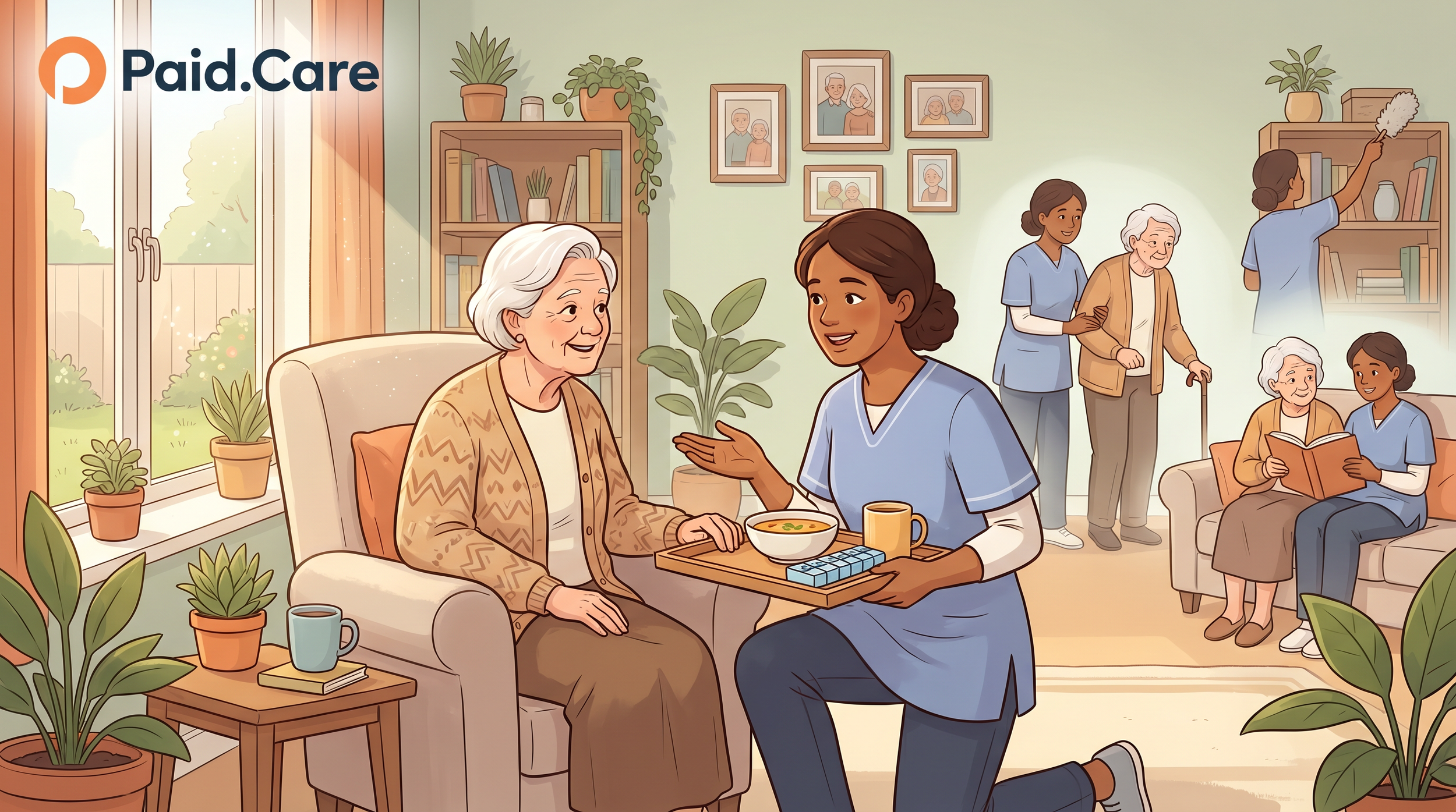 Non-Medical Home Care: Services, Costs, and How Paid.care Helps Family Caregivers Get Paid