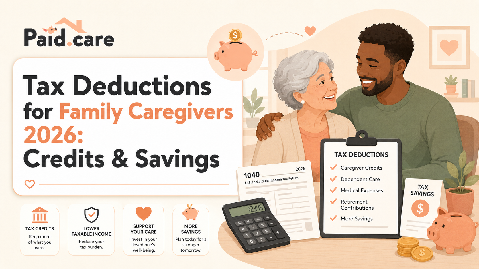 Tax Deductions and Credits Family Caregivers Can Claim in 2026