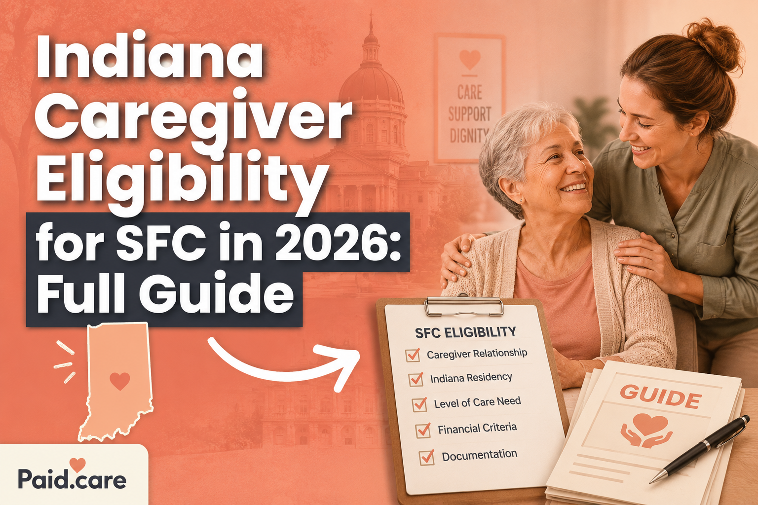 Indiana Caregiver Eligibility Requirements for Structured Family Caregiving in 2026