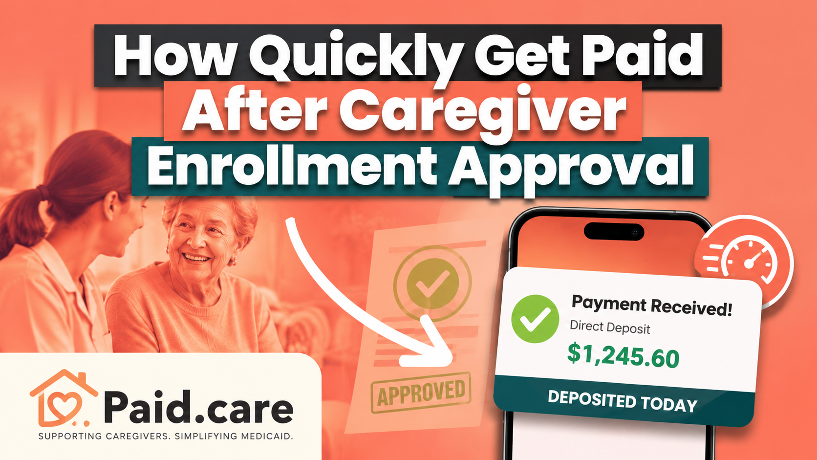 How Quickly Can You Start Getting Paid After Caregiver Enrollment Approval