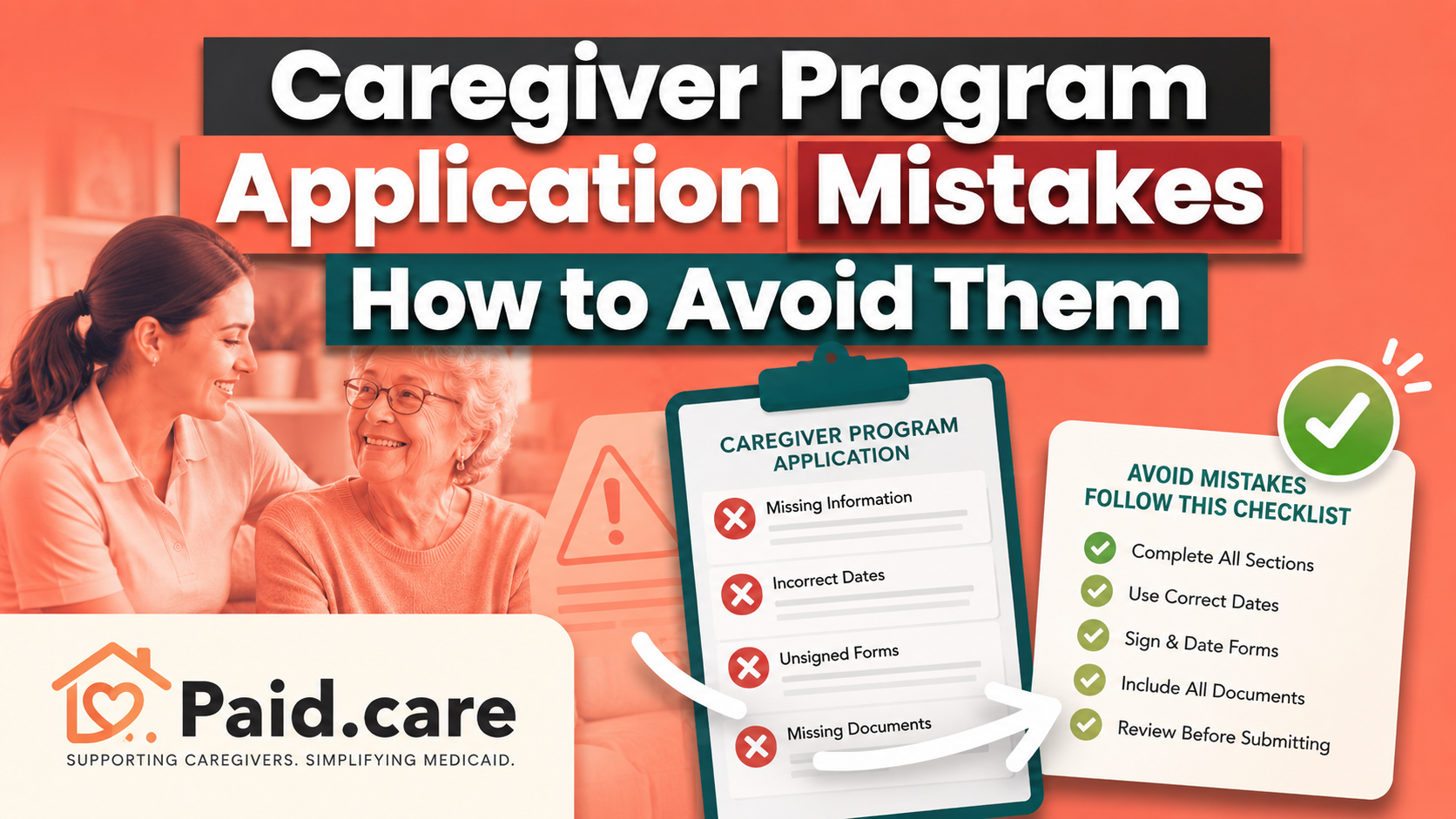 Common Mistakes on Caregiver Program Applications and How to Avoid Them