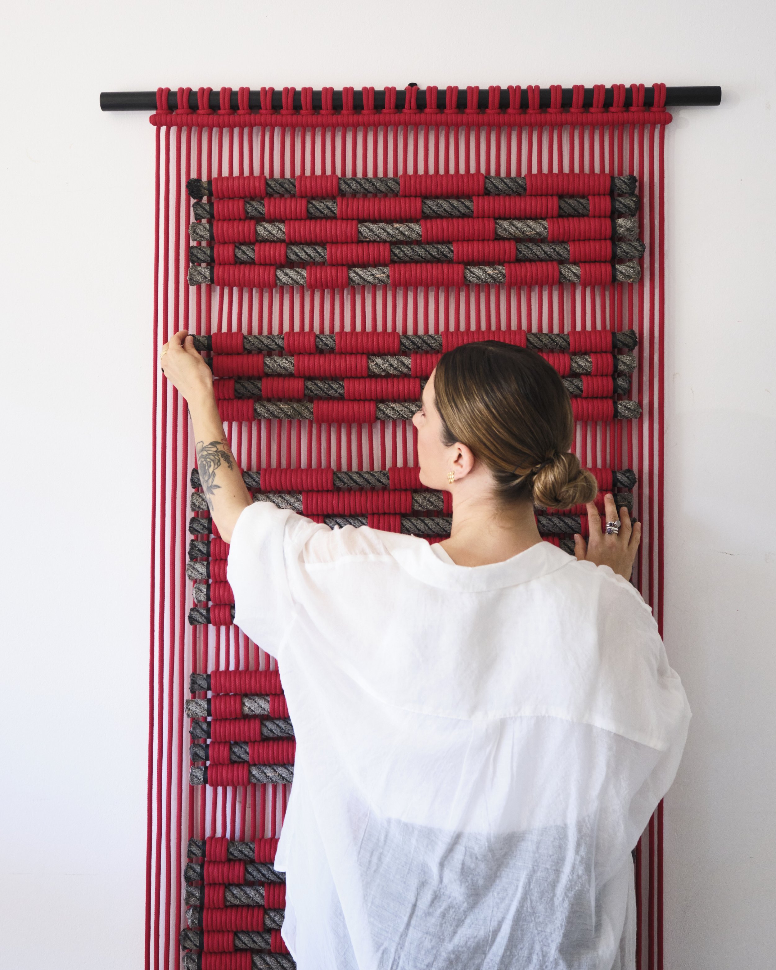 BRAIDA_TextileArt_Works_ReusingMaterials_ContrastoSilenzioso