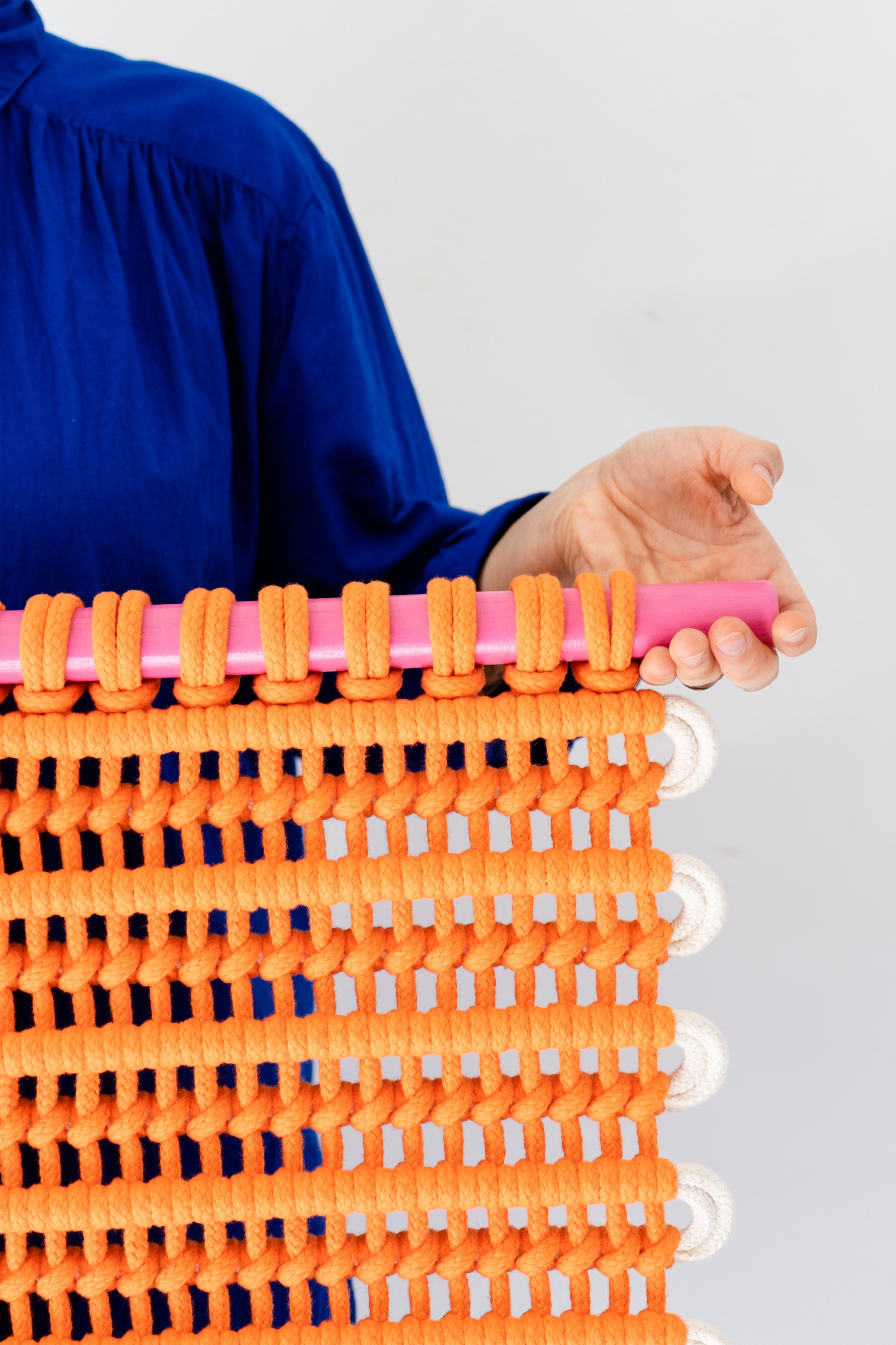BRAIDA_TextileArt_WallhangingCollection_SmallFormat_Reflexo_Orange_02