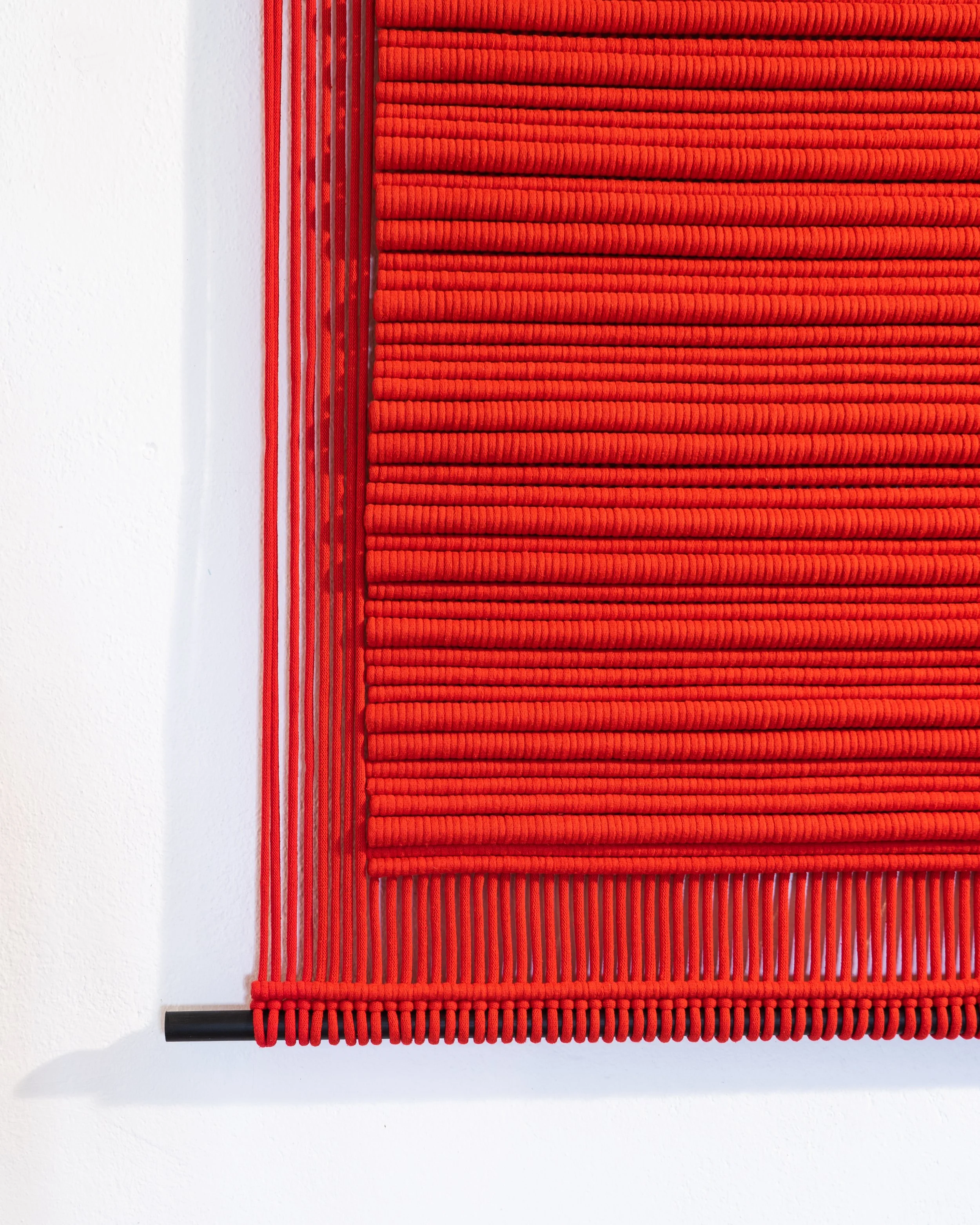 Textile artwork_large formart_Imperfect Square_work 1_Braida Studio