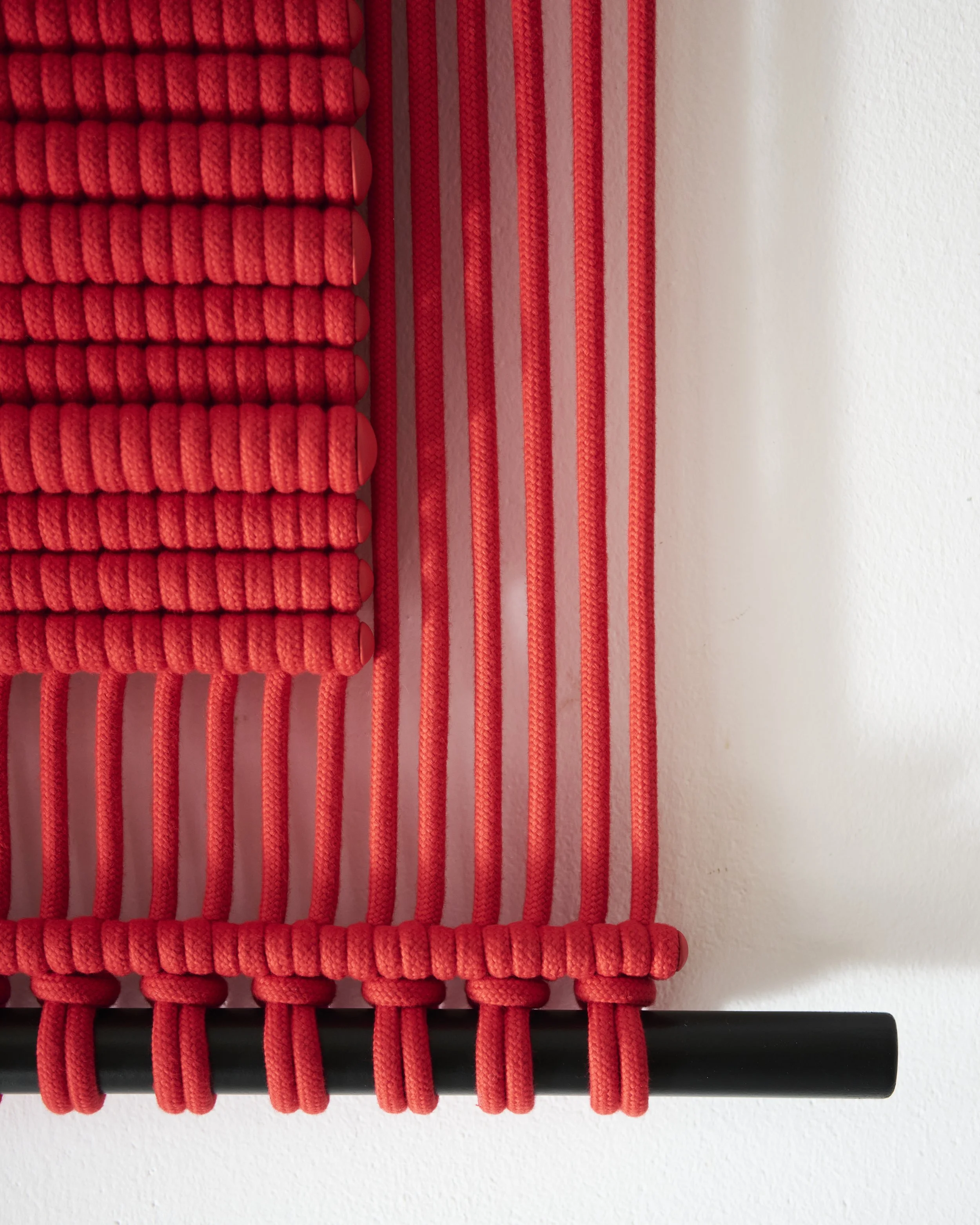 Textile artwork_large formart_Imperfect Square_work 2_Braida Studio