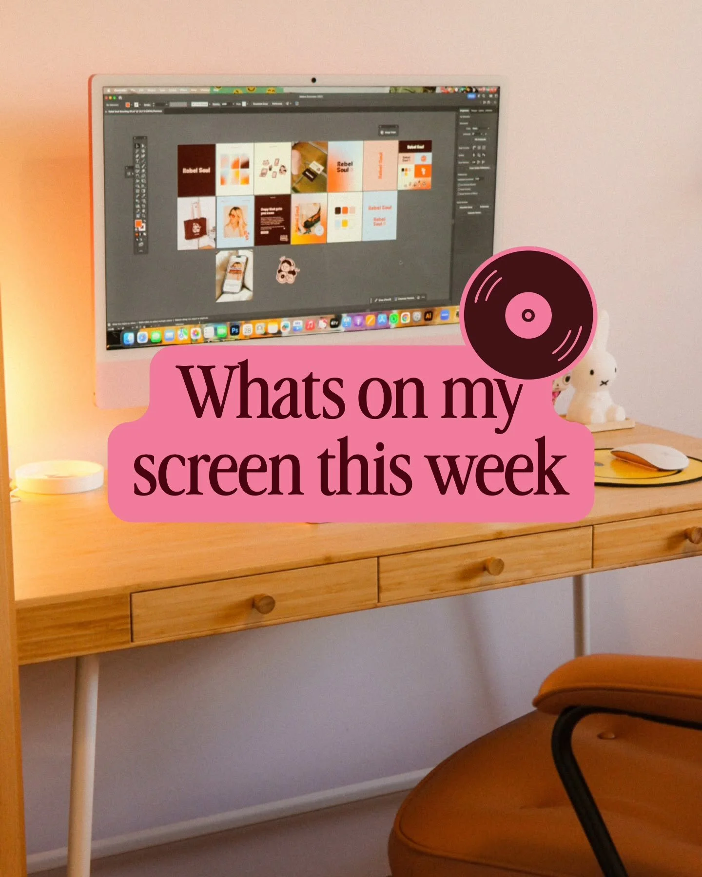 A bit of a quiet week this week, still sick with flu. Mostly a cough that is determined to take me out.

This week&rsquo;s been a mix of client work, Dreamium classes and a few brand audits that reminded me why I love what I do, helping creatives fin