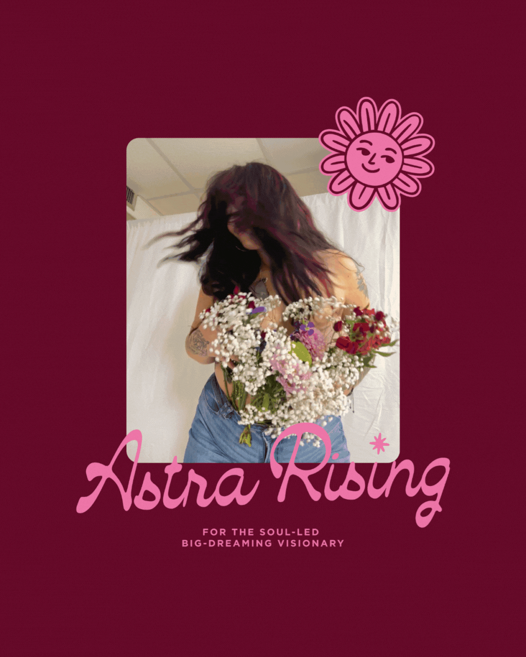 Astra Rising brand design — soulful, dreamy visuals for a visionary creative brand